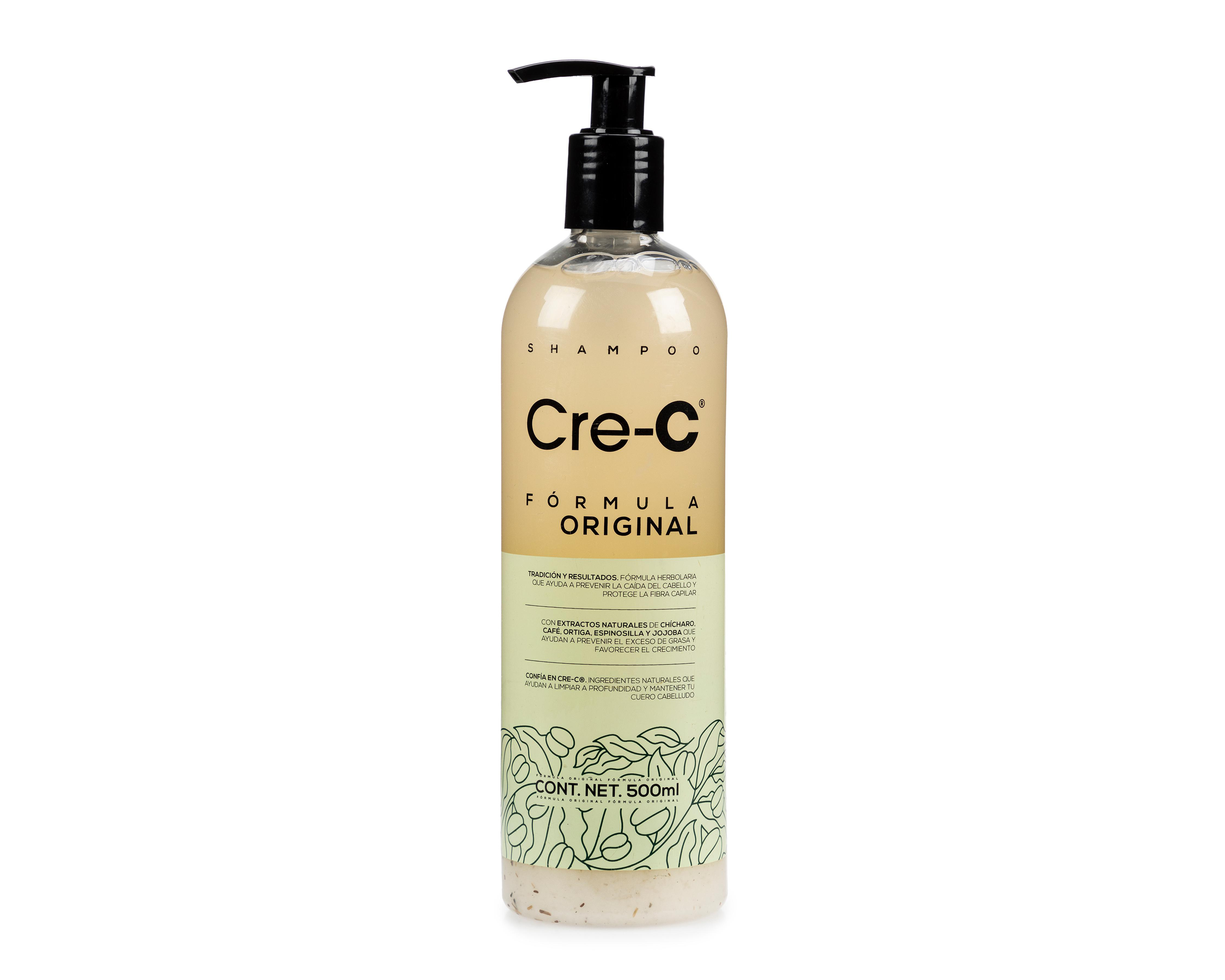 Shampoo Cre-C Fórmula Original Anticaída 500 ml