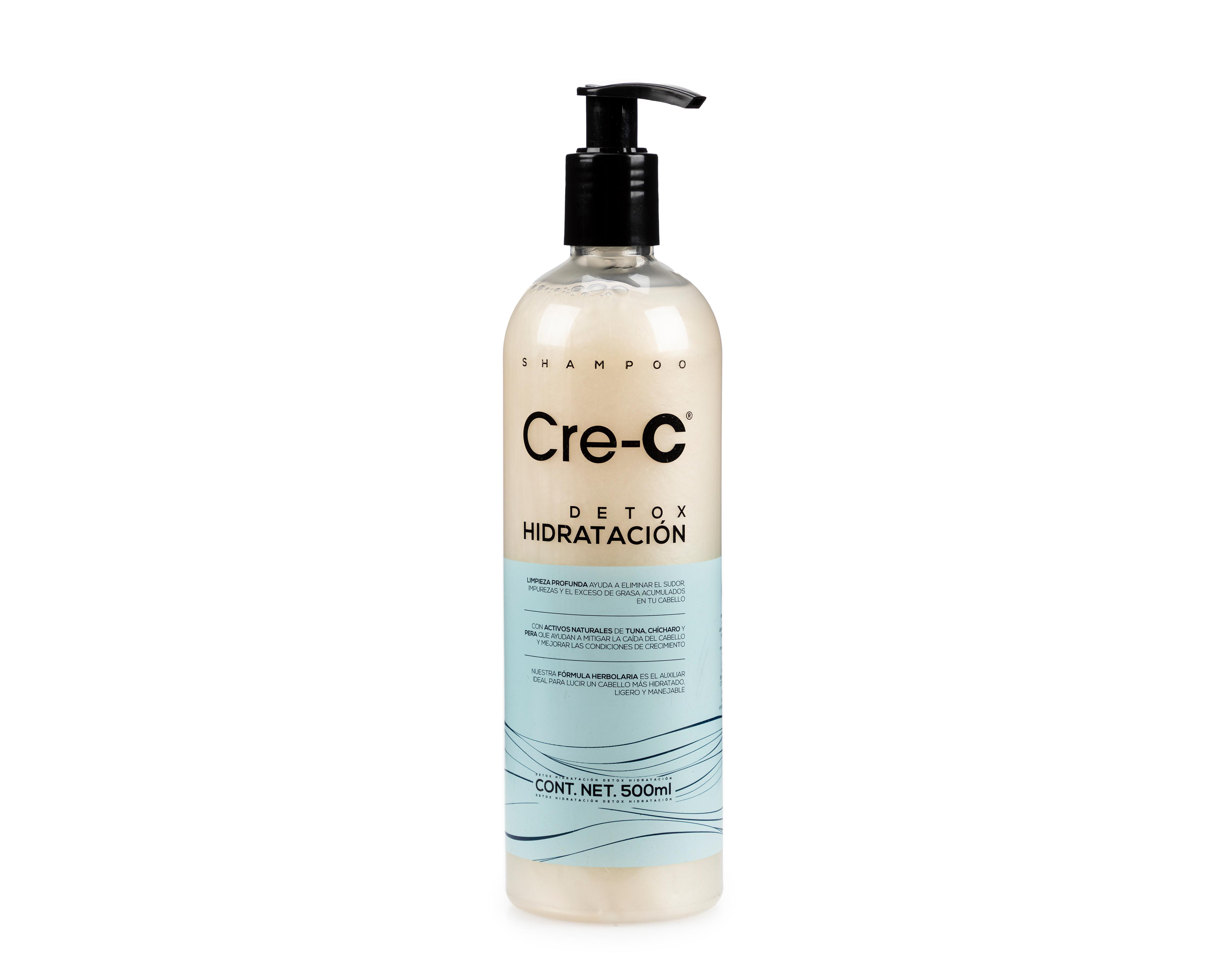 Shampoo Cre-C Detox Hidratación 500 ml