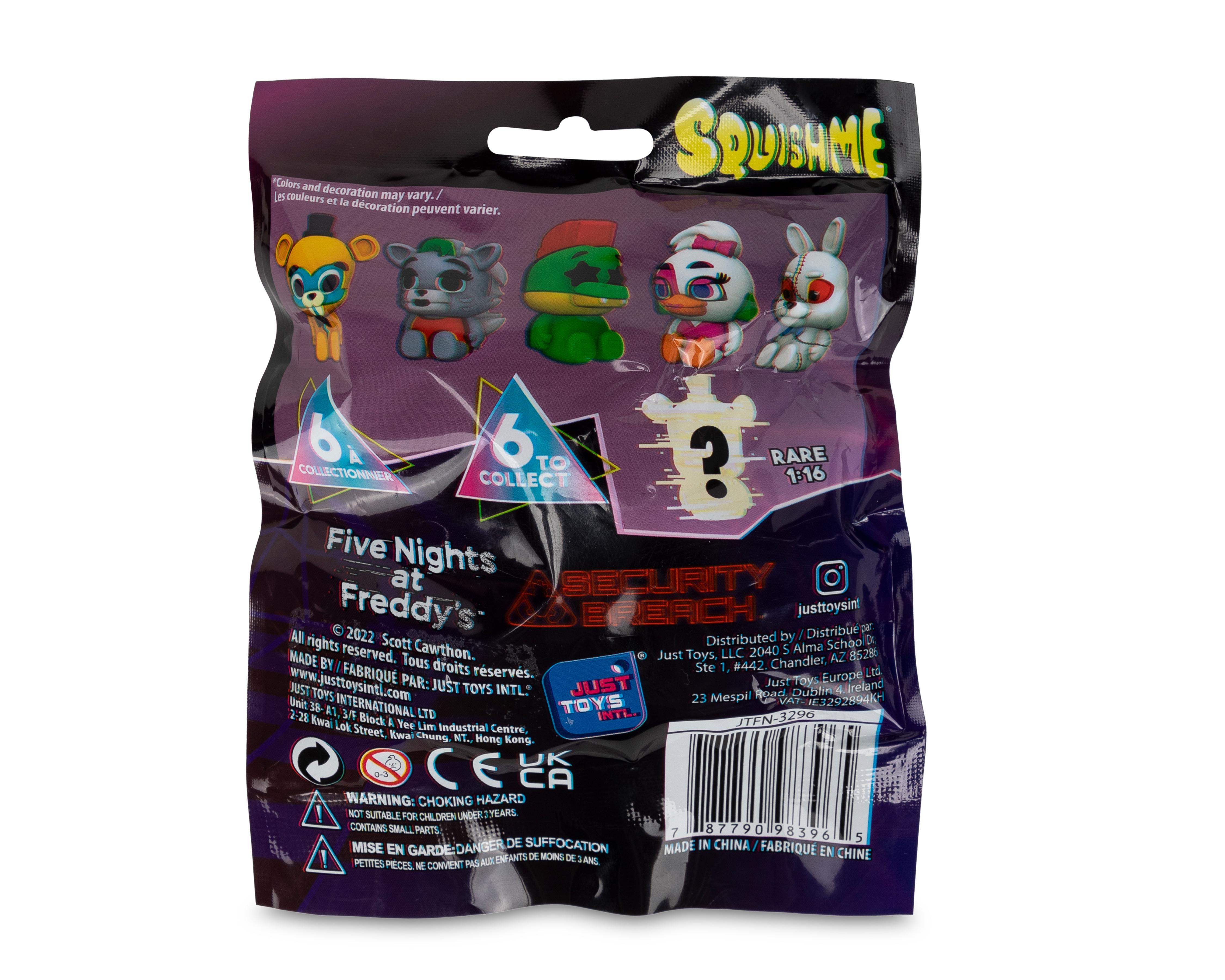 Foto 2 | Squishy Five Nights at Freddy's 1 Pieza al Azar