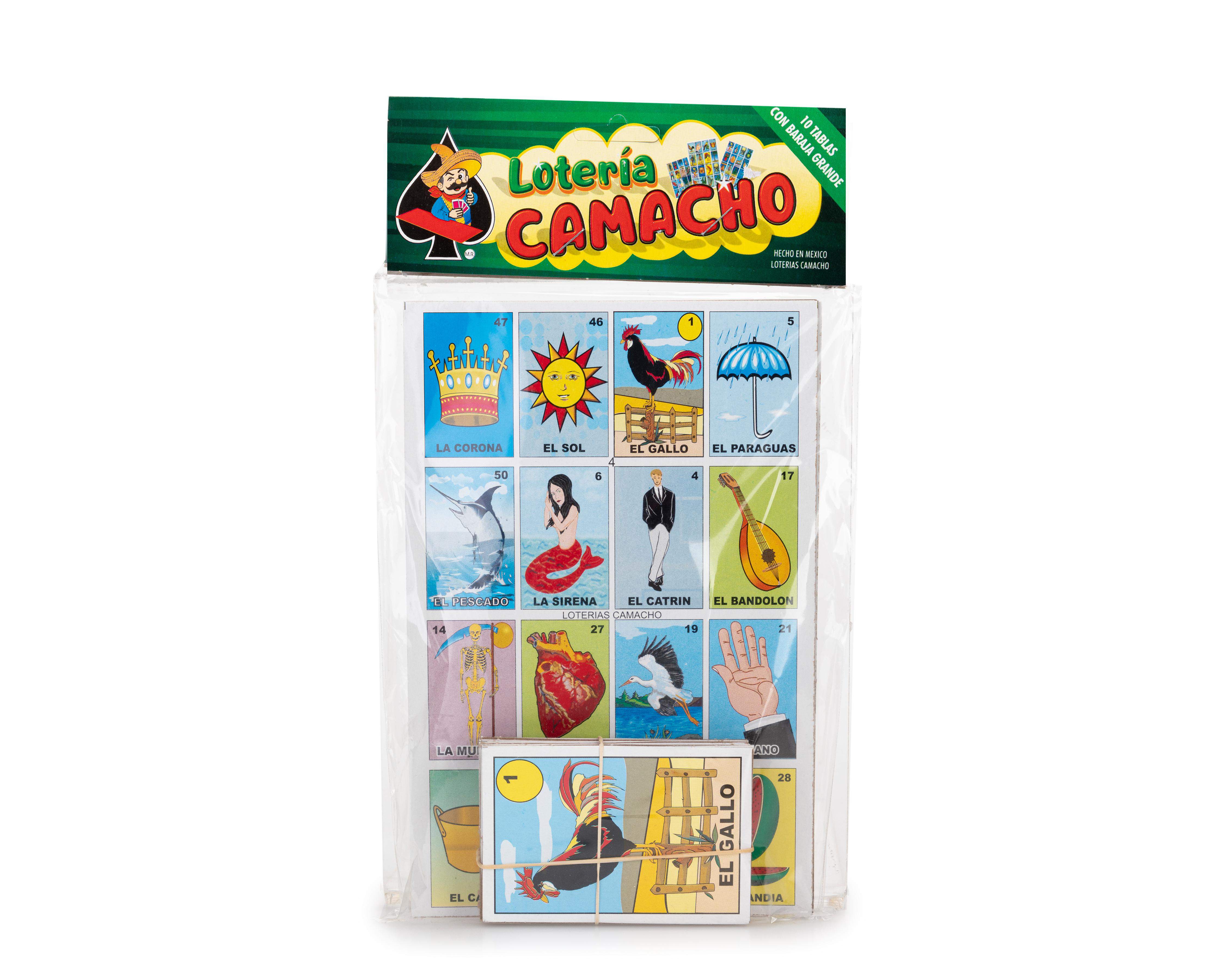 Juego de Mesa Lotería Camacho