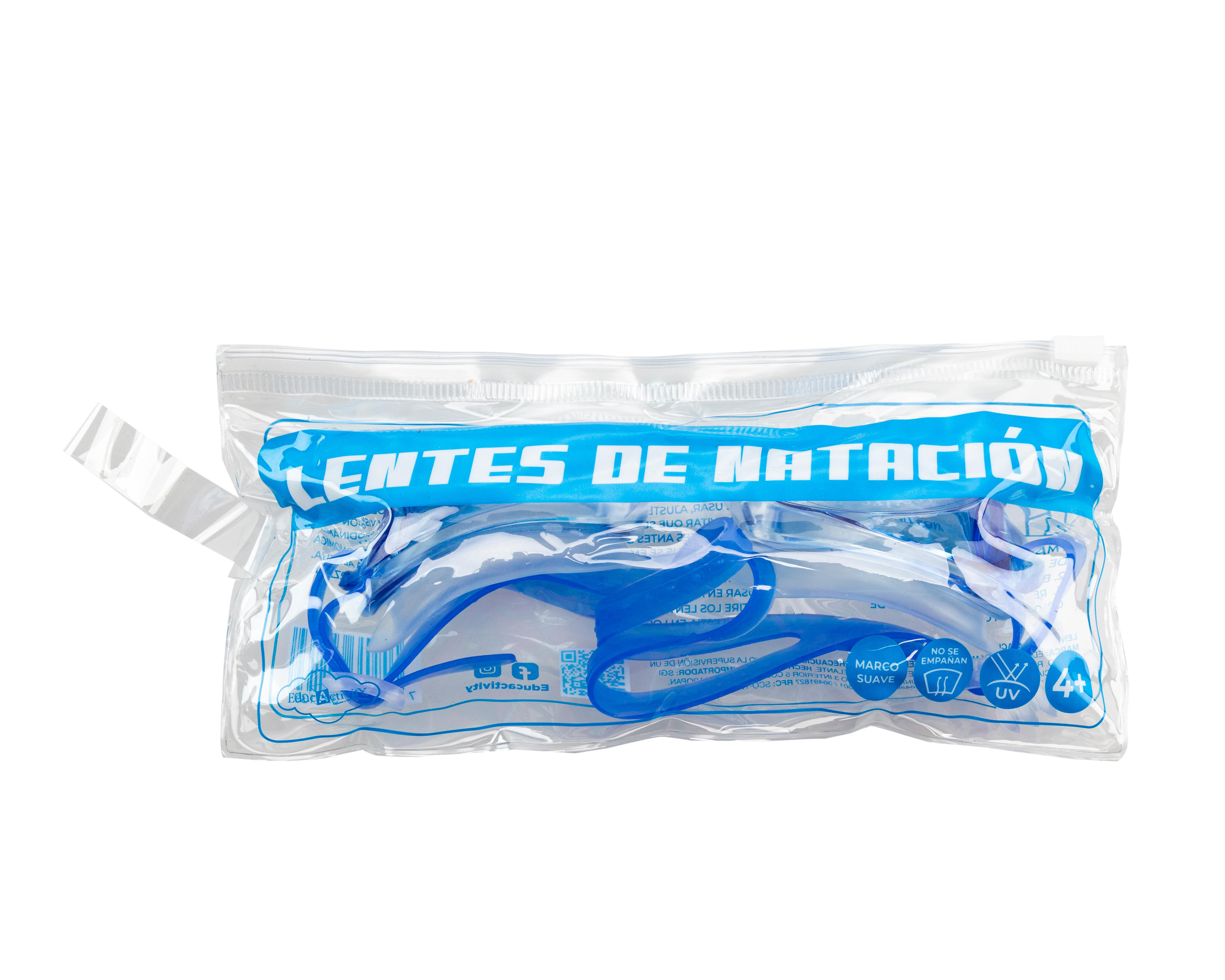 Foto 5 pulgar | Goggles de Natación Educactivity 1 Pieza al Azar