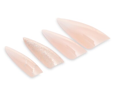 Foto 3 | Uñas Postizas Thinner Rosa 24 Piezas
