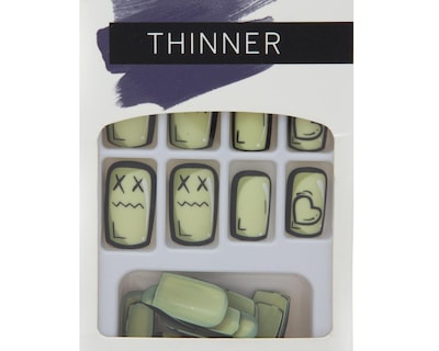 Foto 3 | Uñas Postizas Thinner 24 Piezas