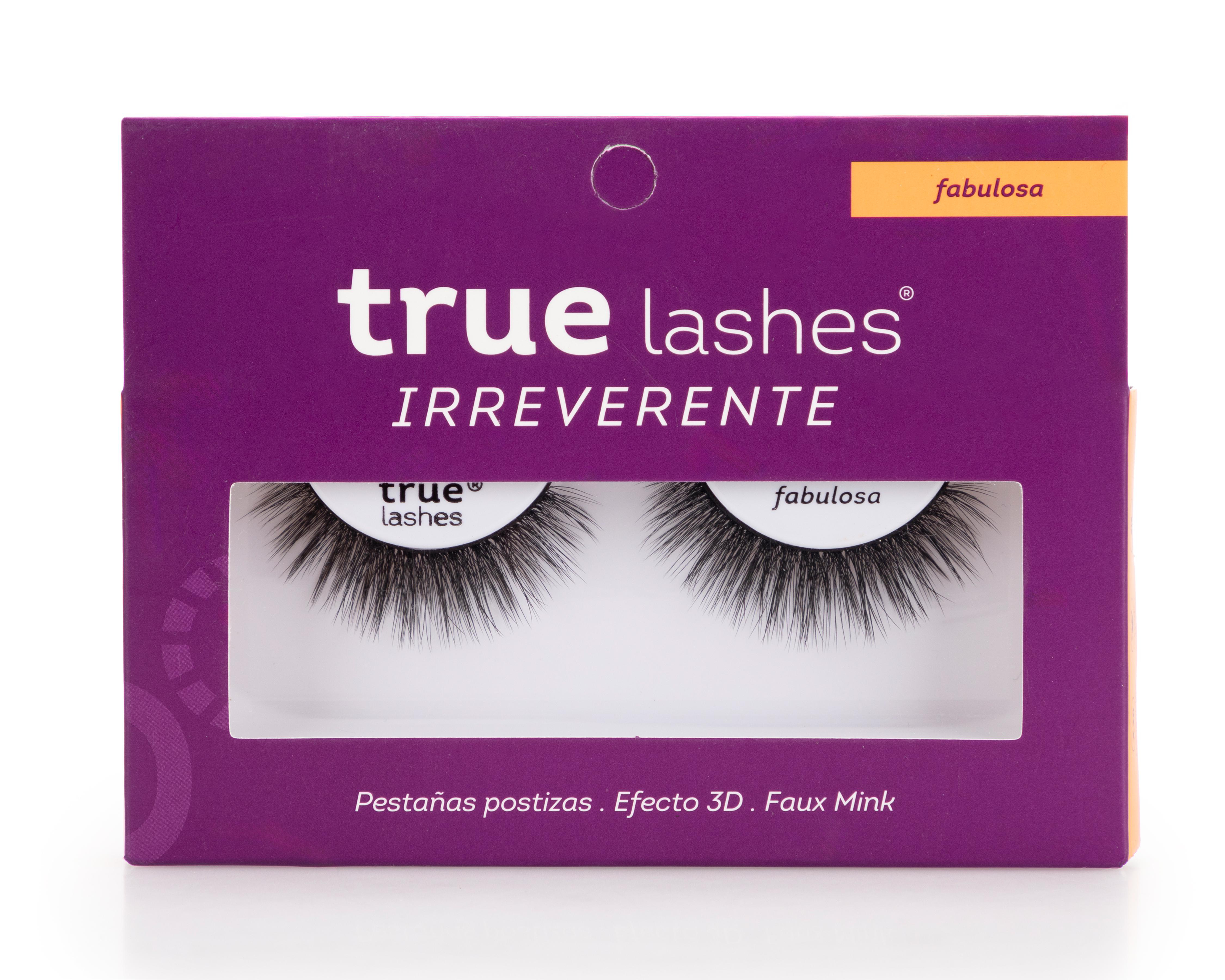 Pestañas Postizas True Lashes Irreverente Efecto 3D