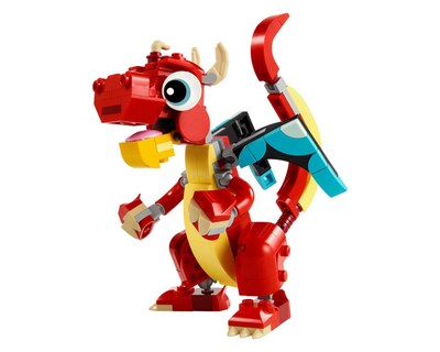 Foto 3 | LEGO Creator 3 en 1: Dragón Rojo