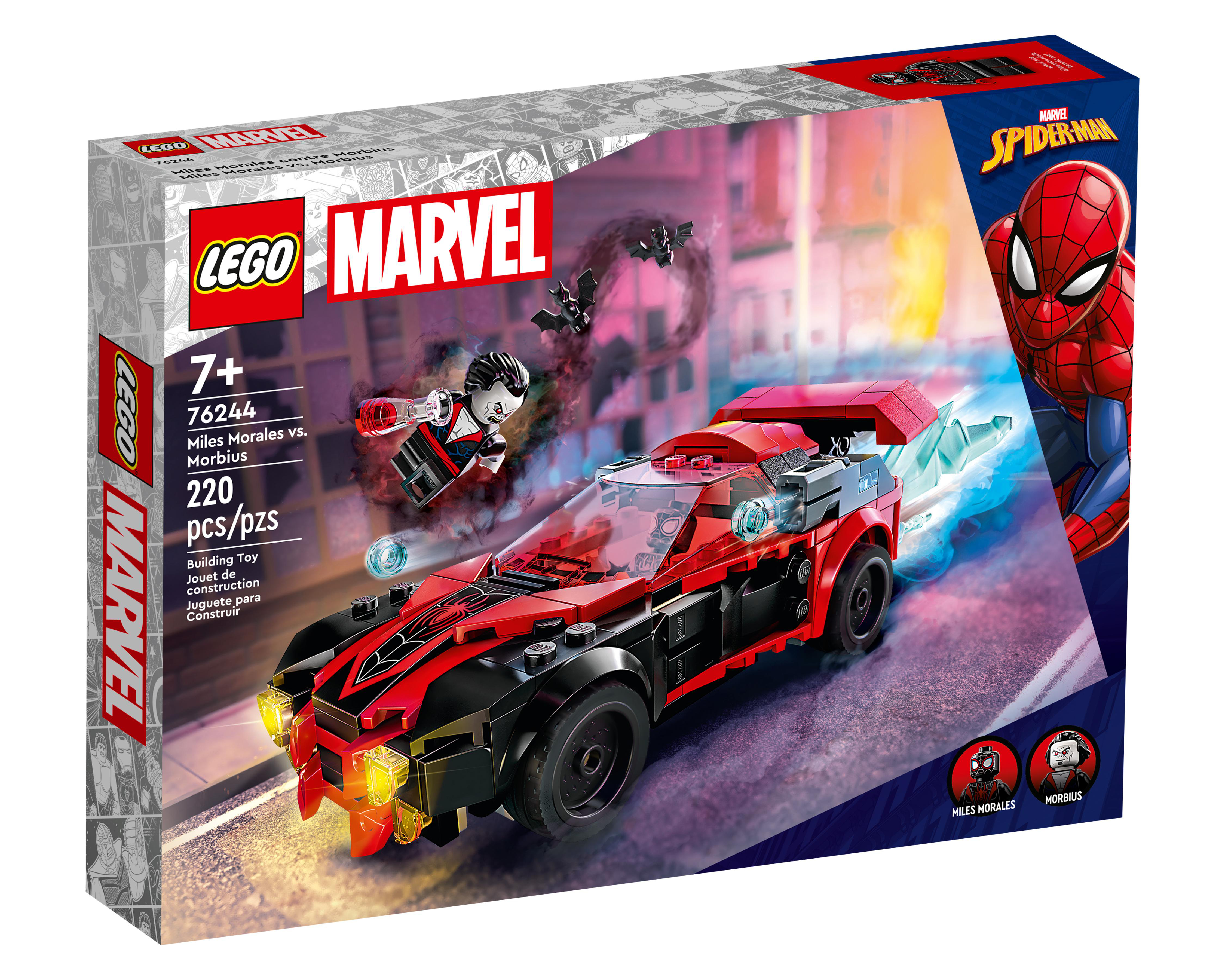 Foto 5 pulgar | LEGO Marvel: Miles Morales vs. Morbius