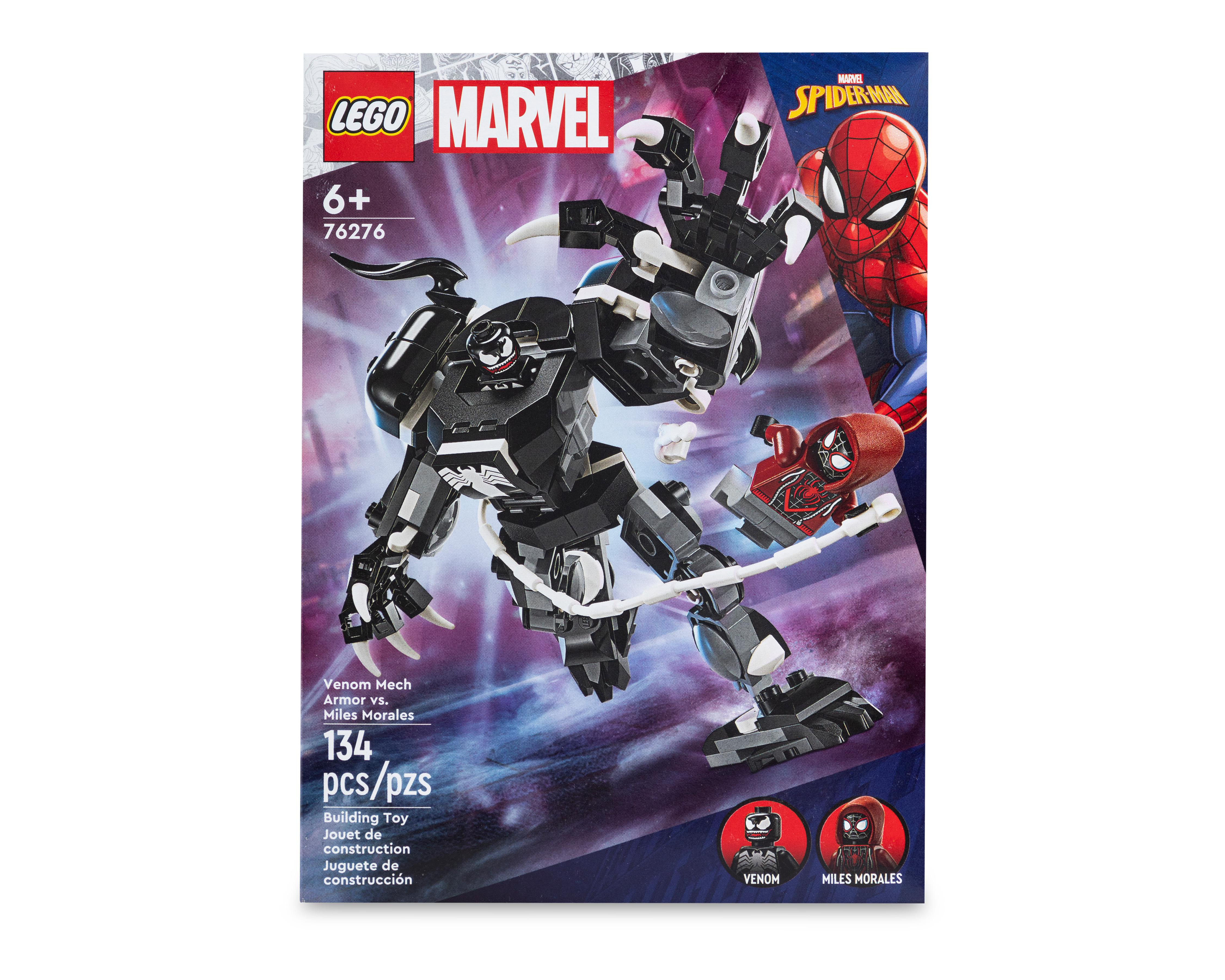 Foto 2 pulgar | LEGO Marvel Armadura Robótica Venom vs. Miles Morales