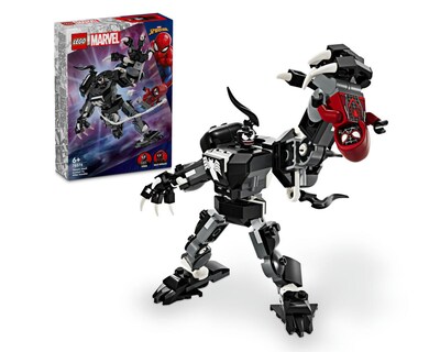 Foto 1 | LEGO Marvel Armadura Robótica Venom vs. Miles Morales