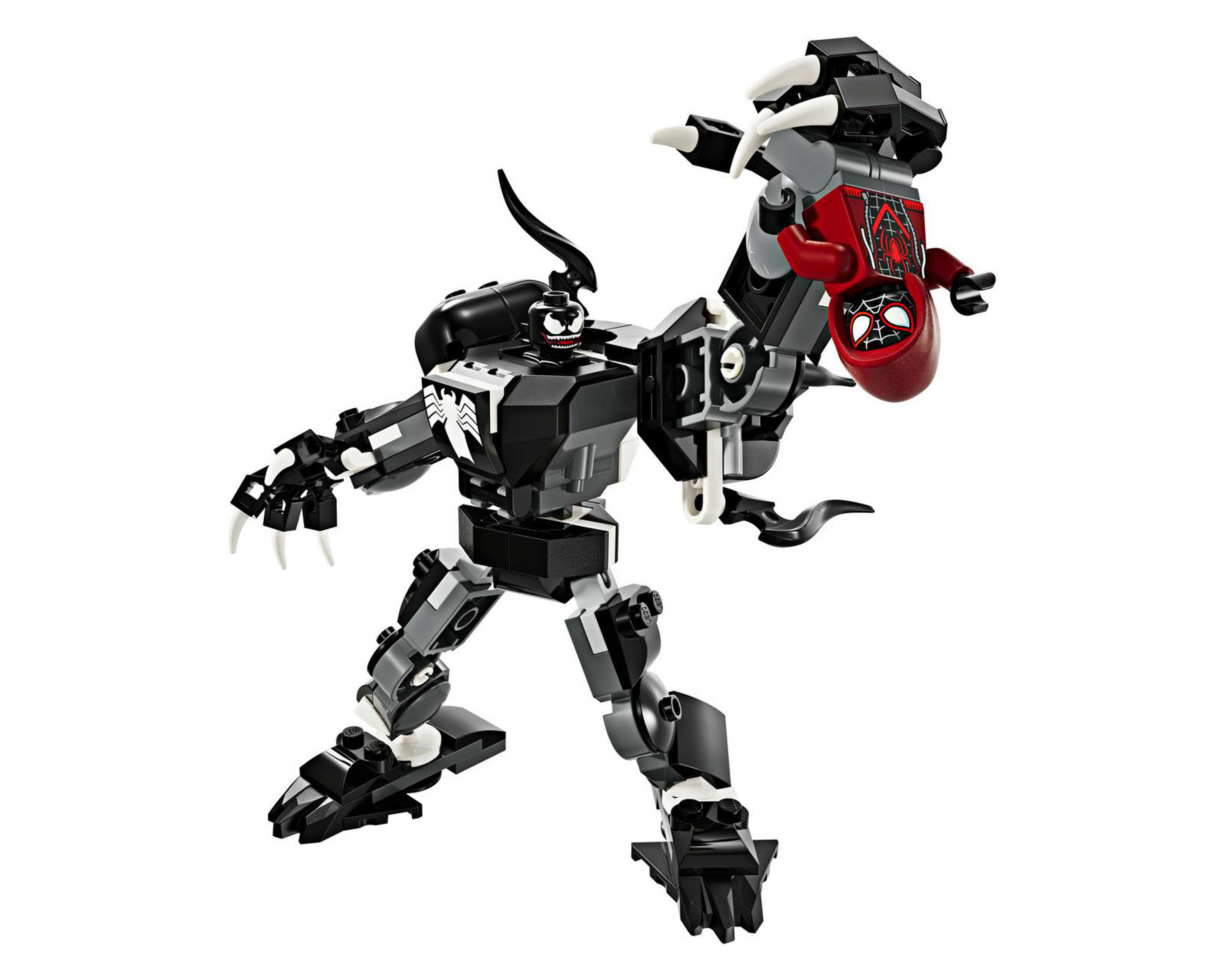 Foto 4 pulgar | LEGO Marvel Armadura Robótica Venom vs. Miles Morales