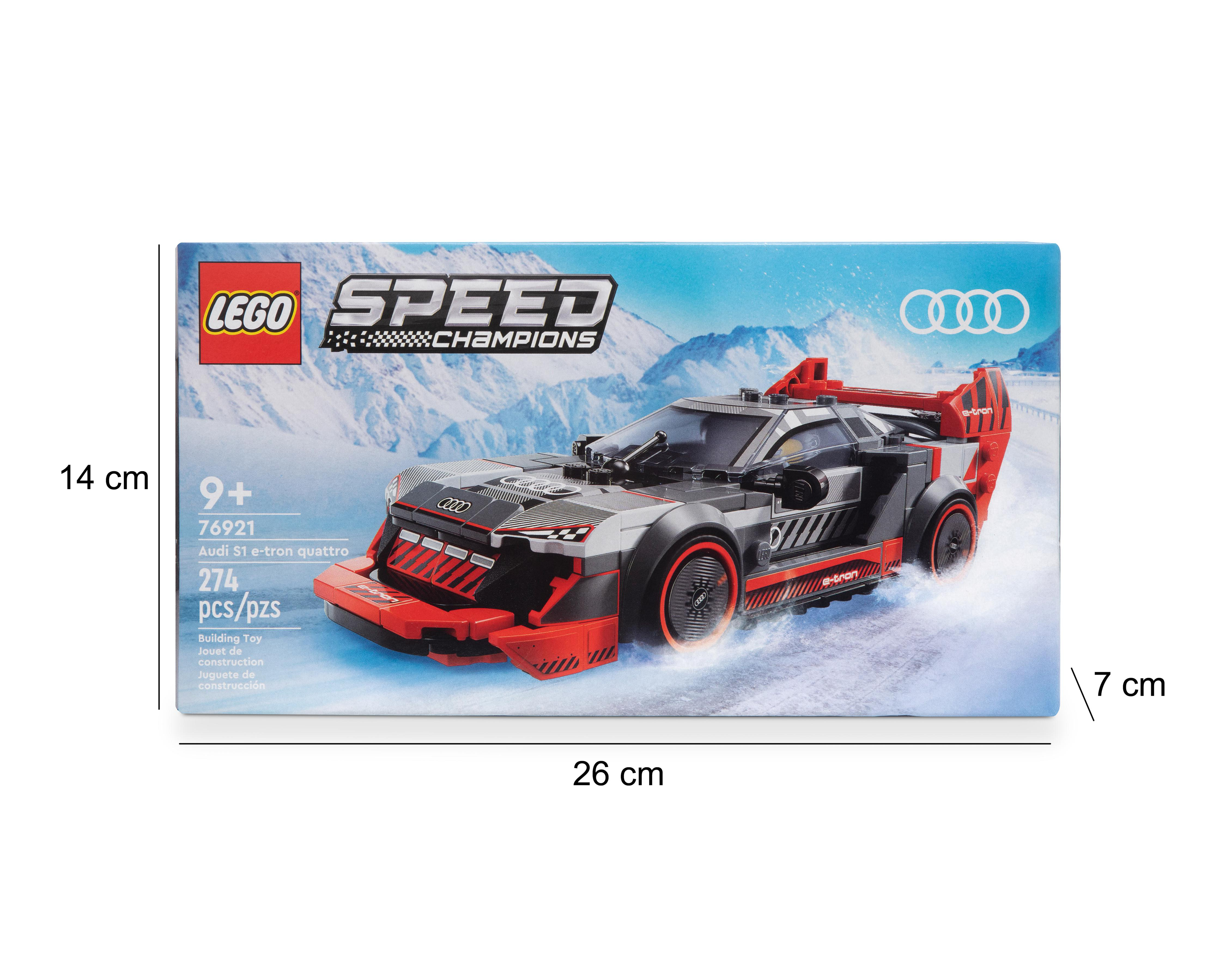 Foto 5 pulgar | LEGO Speed: Coche de Carreras Audi S1 e-Tron Quattro