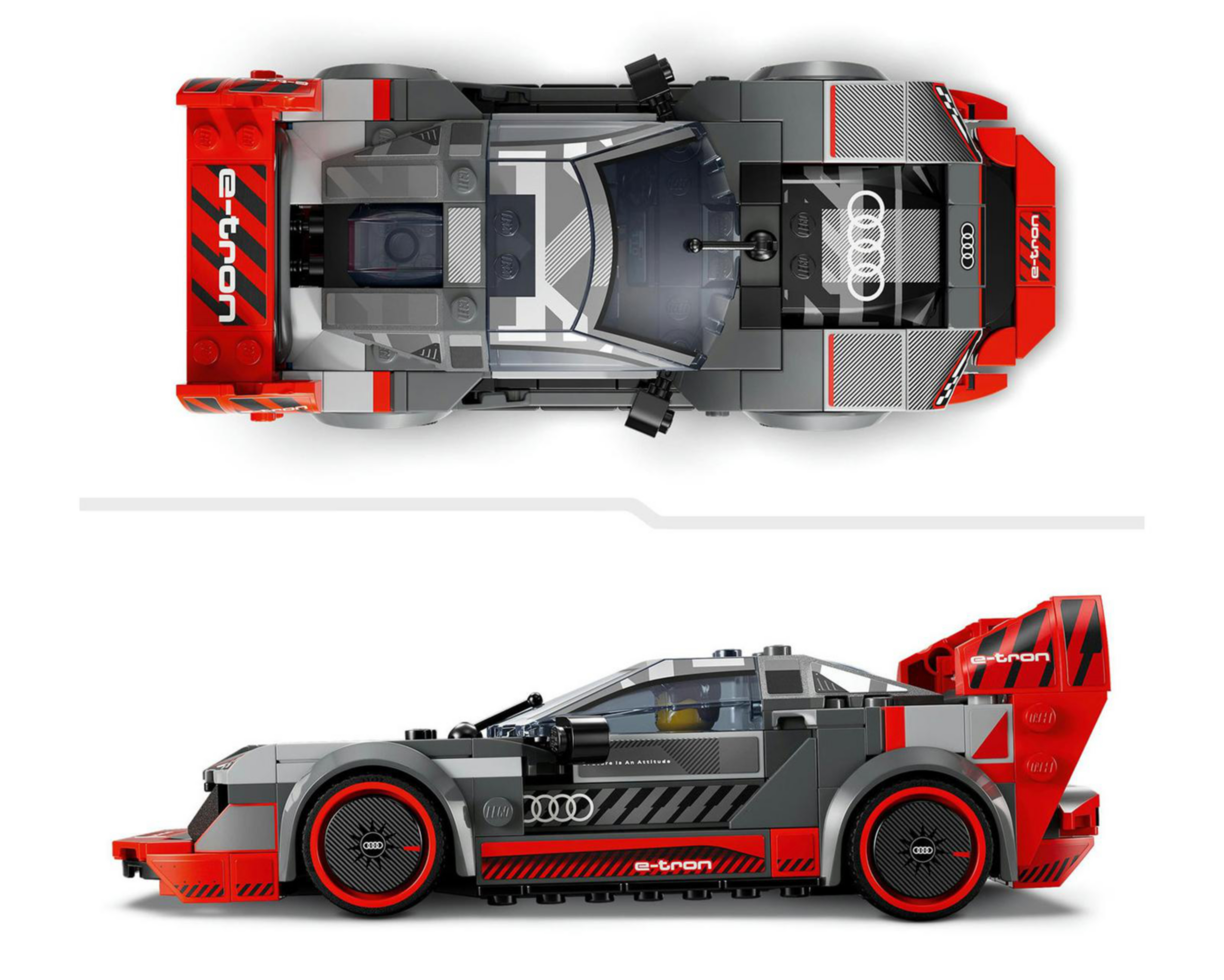 Foto 9 pulgar | LEGO Speed: Coche de Carreras Audi S1 e-Tron Quattro