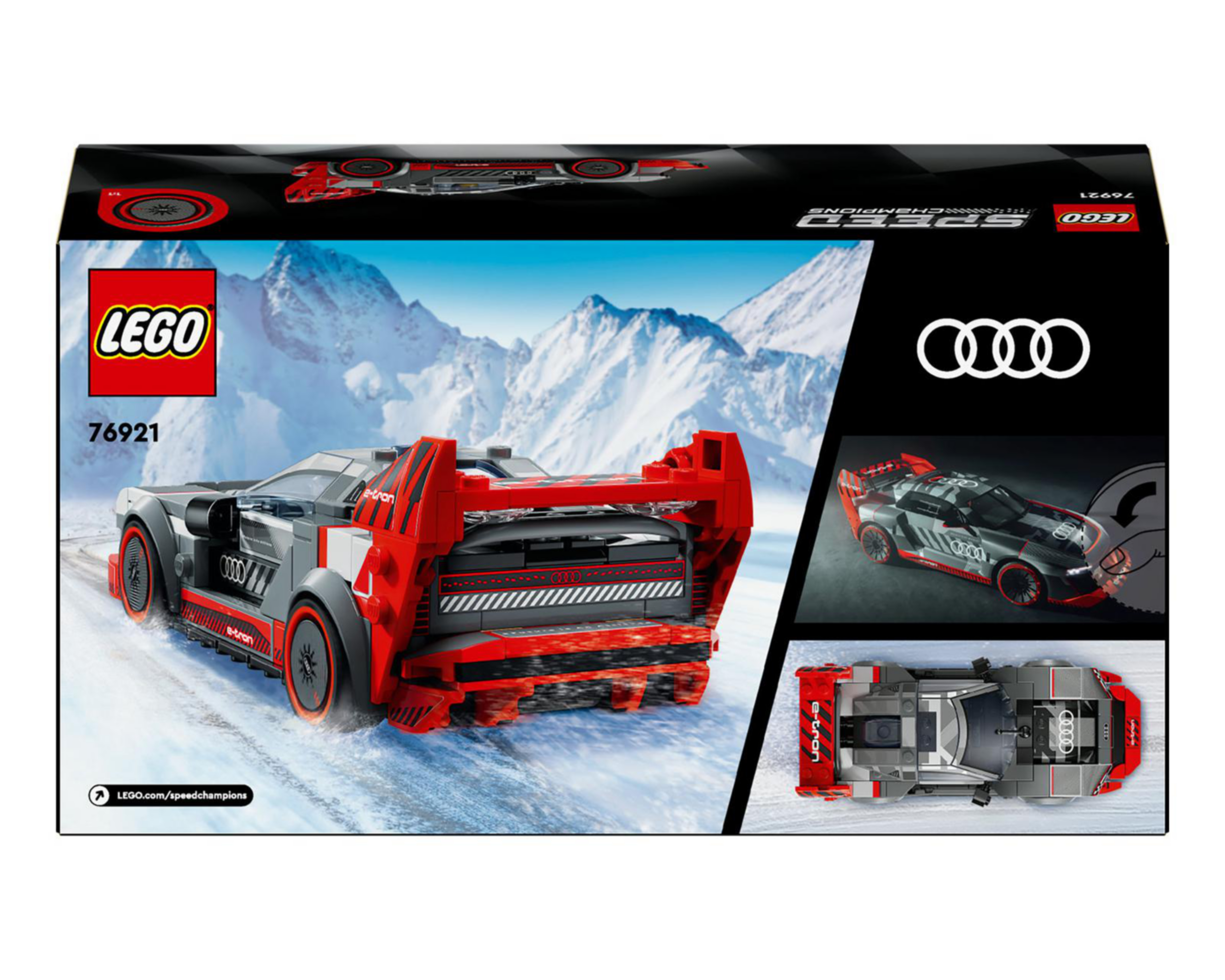 Foto 10 pulgar | LEGO Speed: Coche de Carreras Audi S1 e-Tron Quattro
