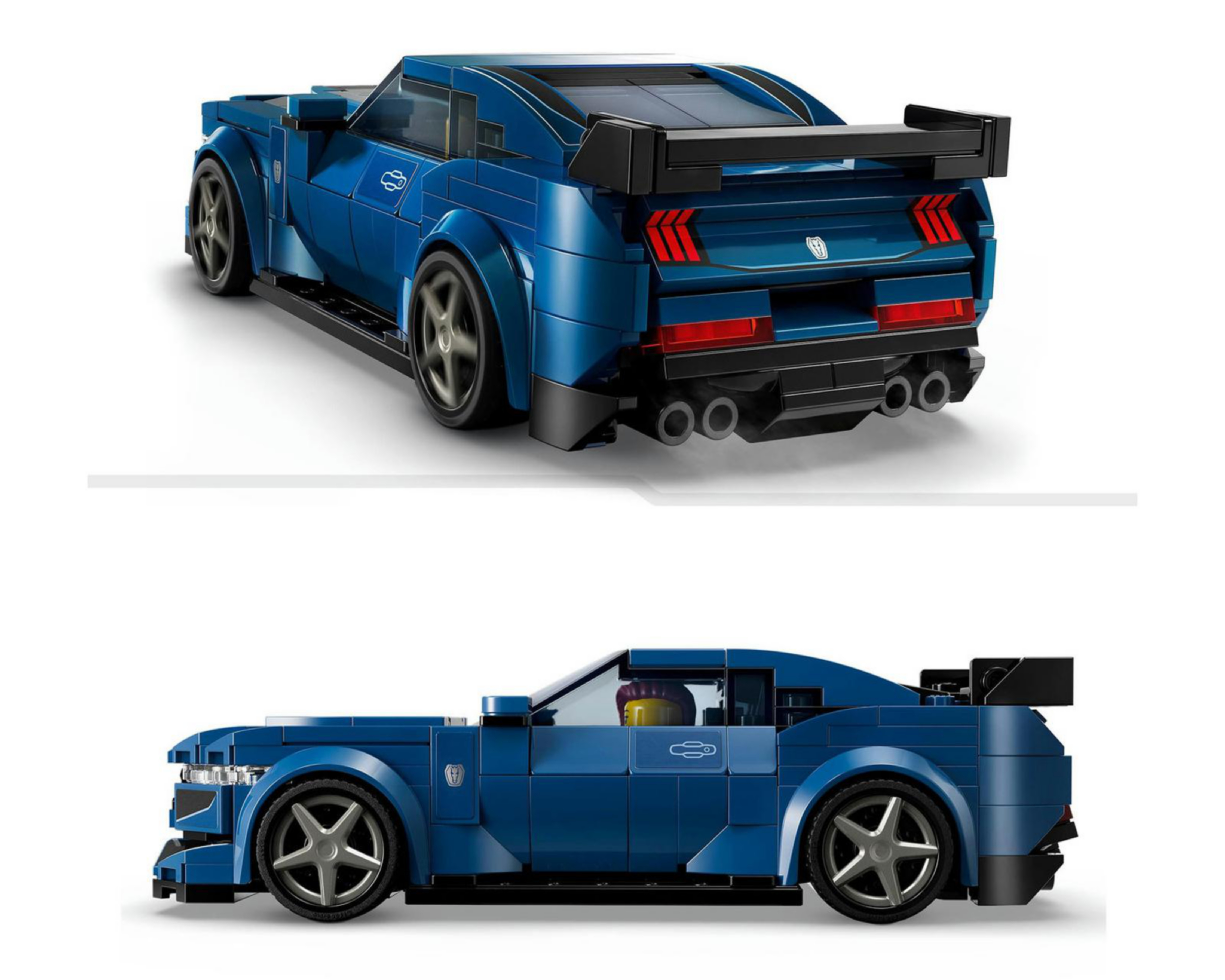 Foto 9 pulgar | LEGO Speed Champions: Auto Deportivo Ford Mustang Dark Horse