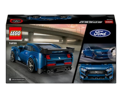 Foto 9 | LEGO Speed Champions: Auto Deportivo Ford Mustang Dark Horse