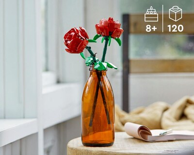 Foto 6 | LEGO Iconic: Rosas