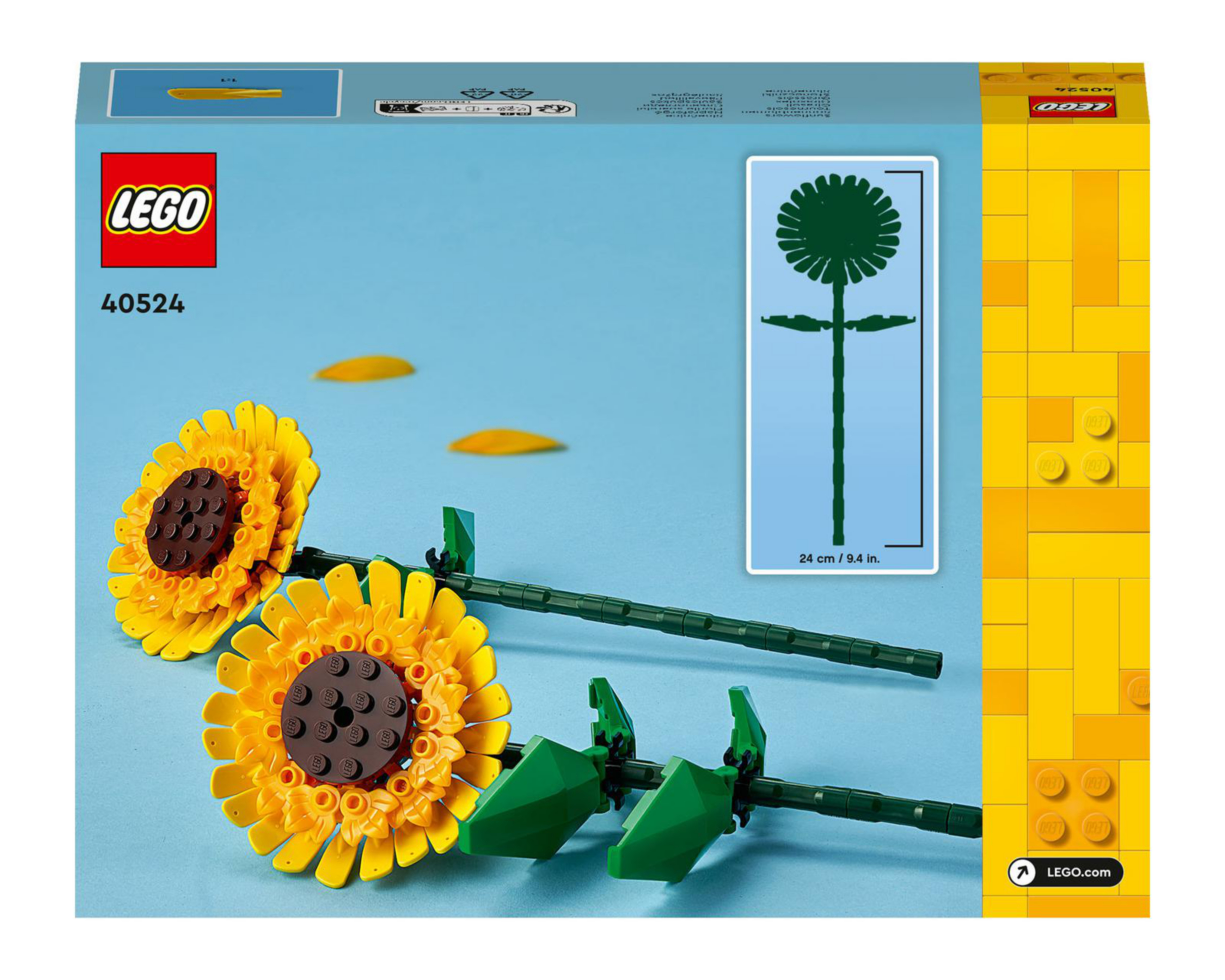Foto 10 pulgar | LEGO Iconic: Girasoles