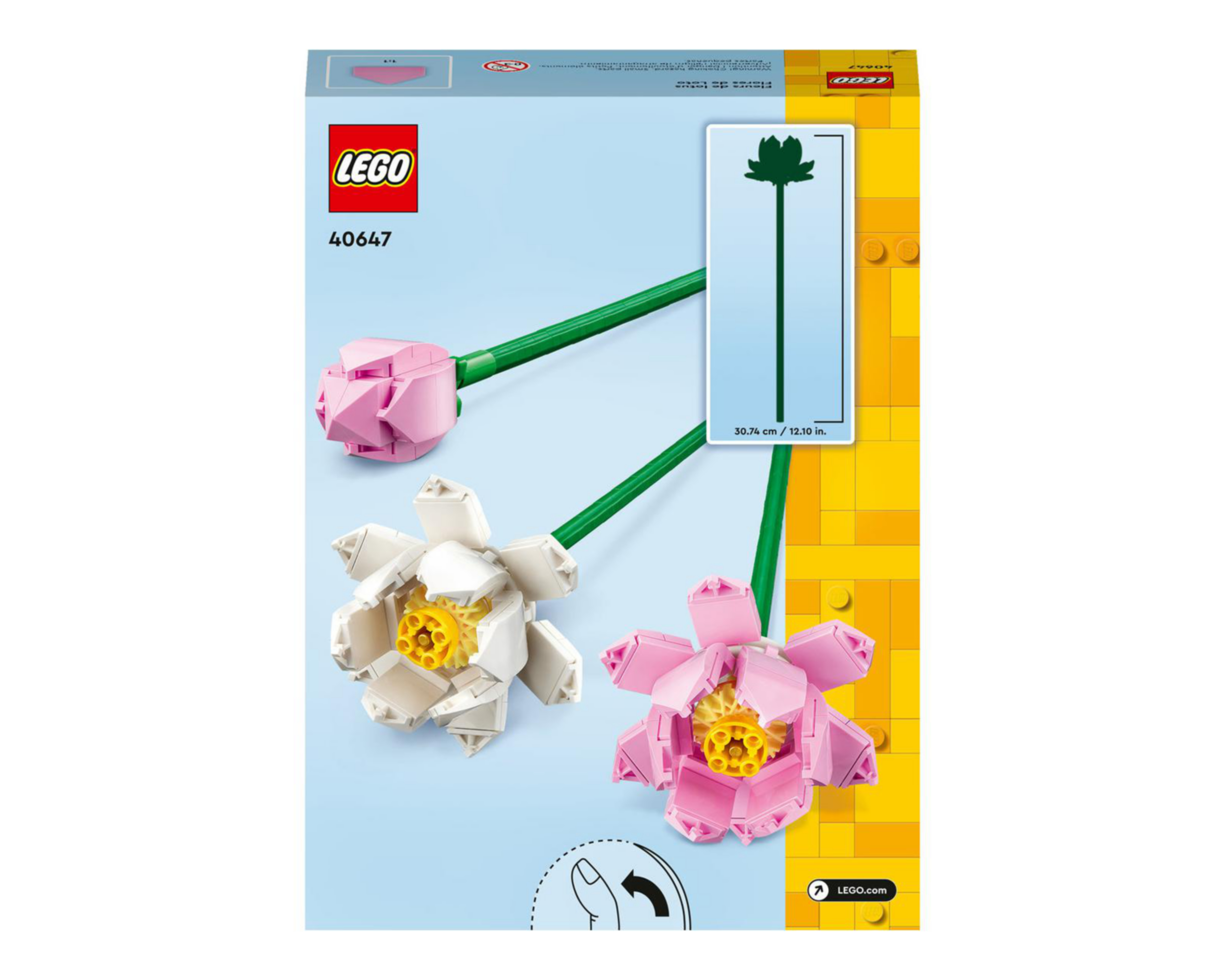 Foto 10 pulgar | LEGO Iconic: Flores de Loto