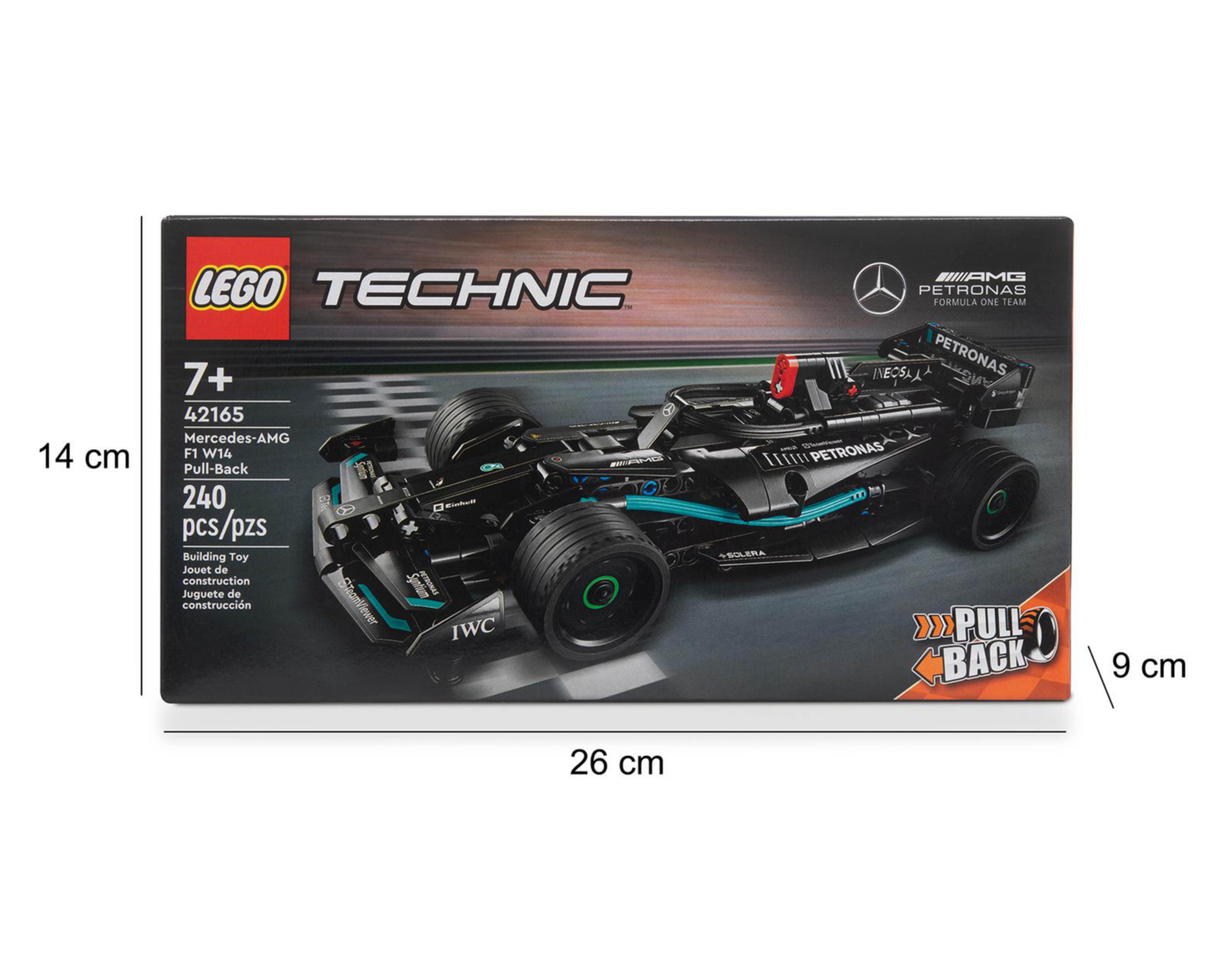 Foto 11 pulgar | LEGO Technic: Mercedes-AMG F1 W14 E Performance Pull-Back