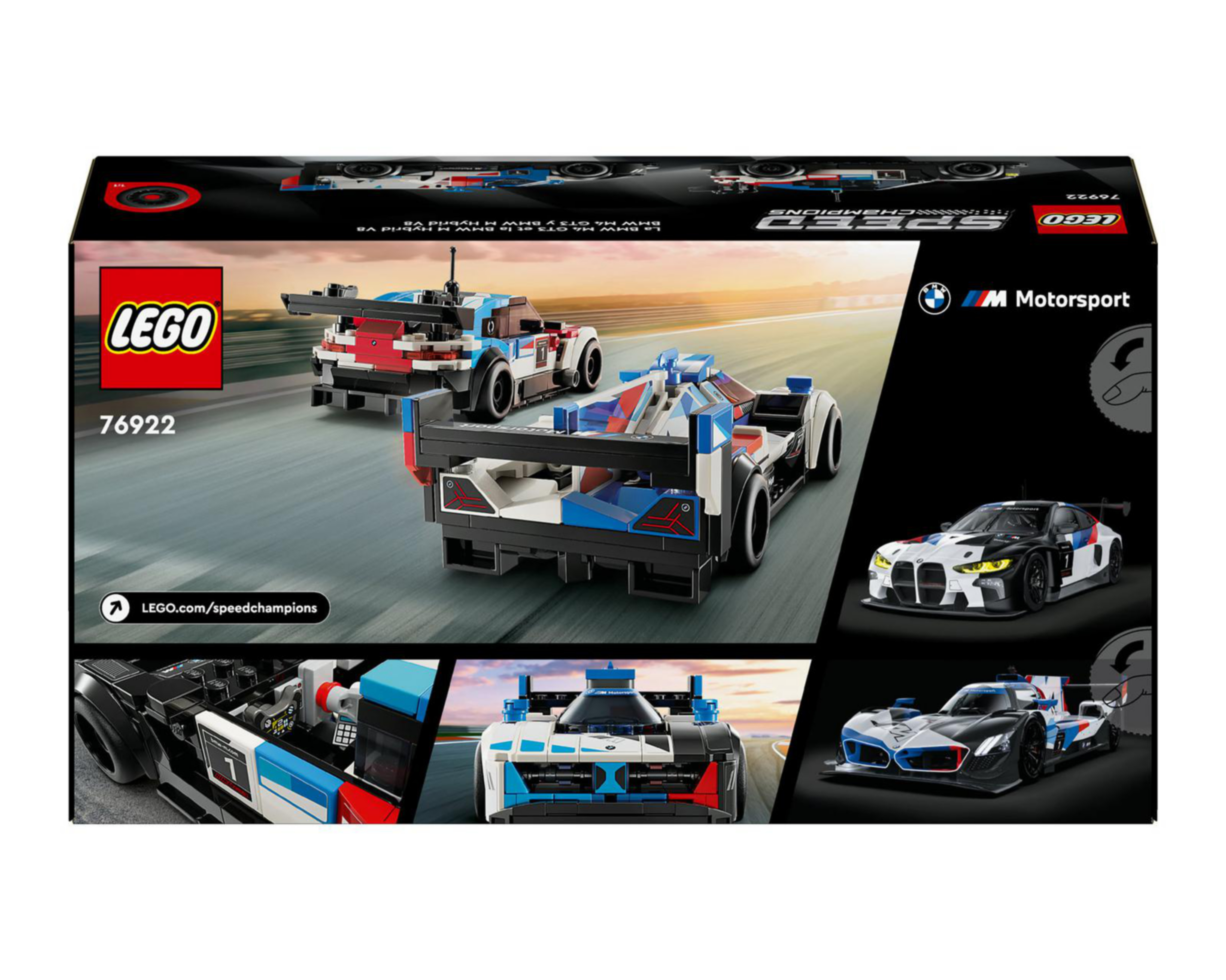Foto 10 pulgar | LEGO Speed Champions: BMW M4 GT3 y BMW M Hybrid V8