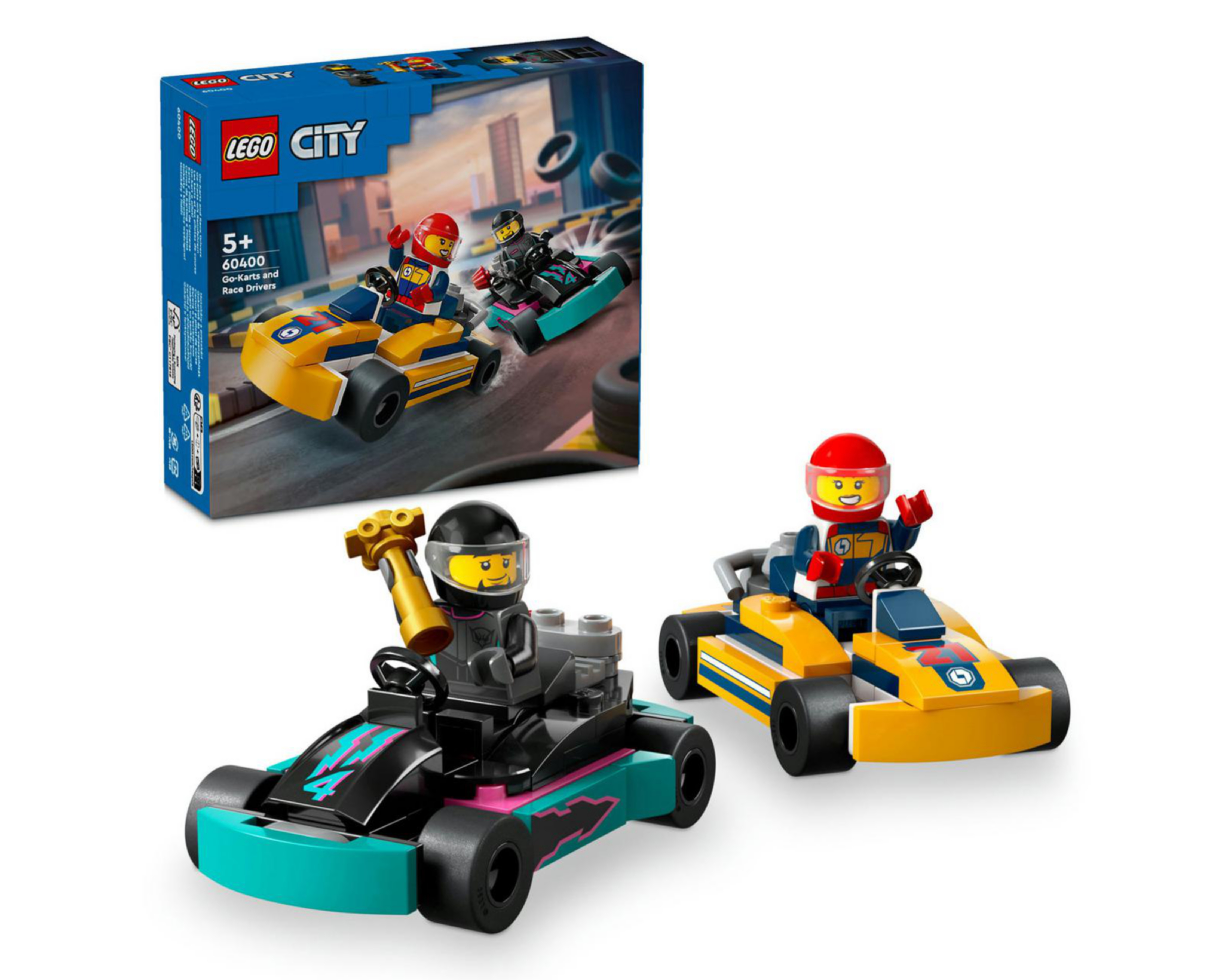 Foto 2 pulgar | Lego City: Karts y Pilotos de Carreras