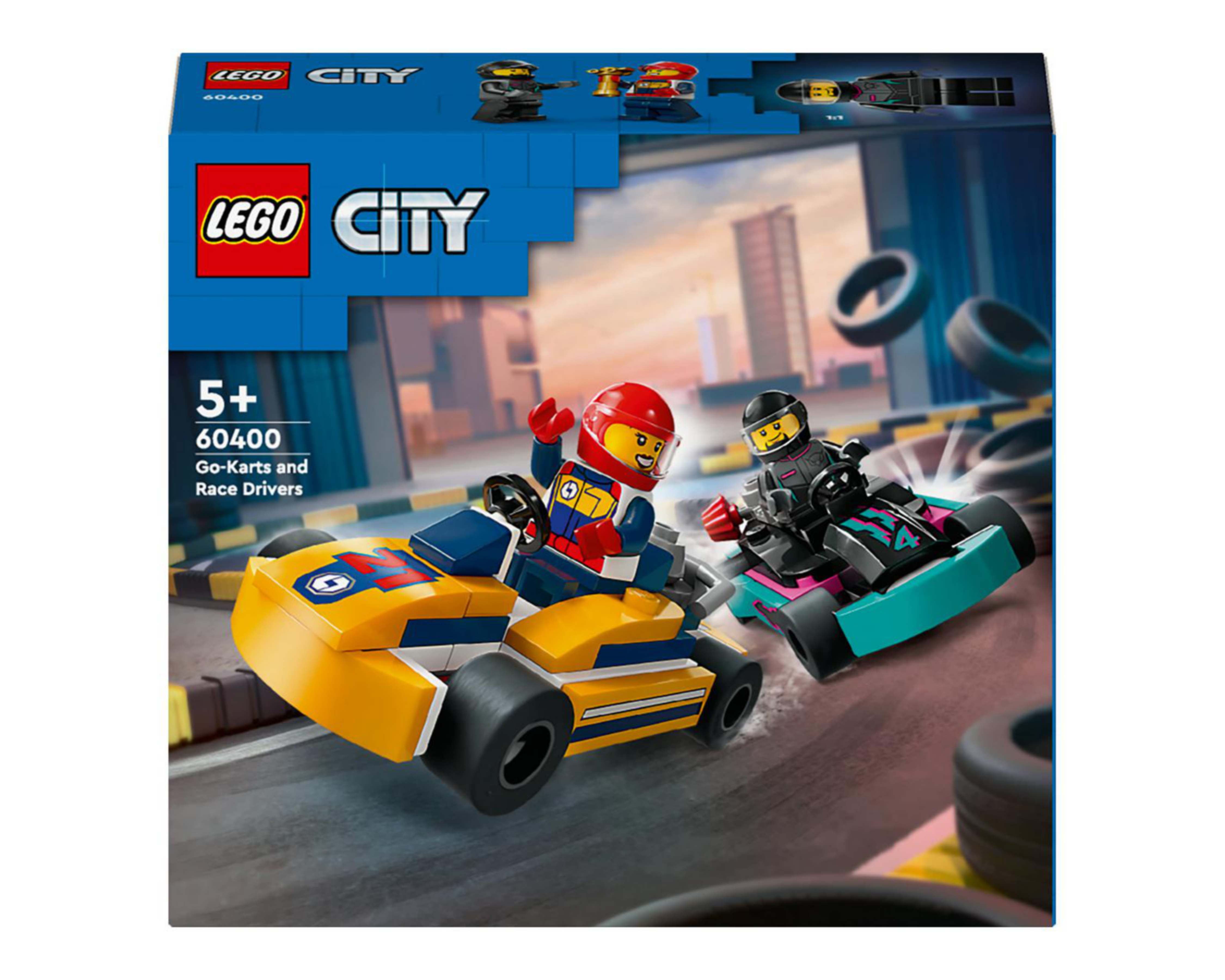 Foto 3 pulgar | Lego City: Karts y Pilotos de Carreras