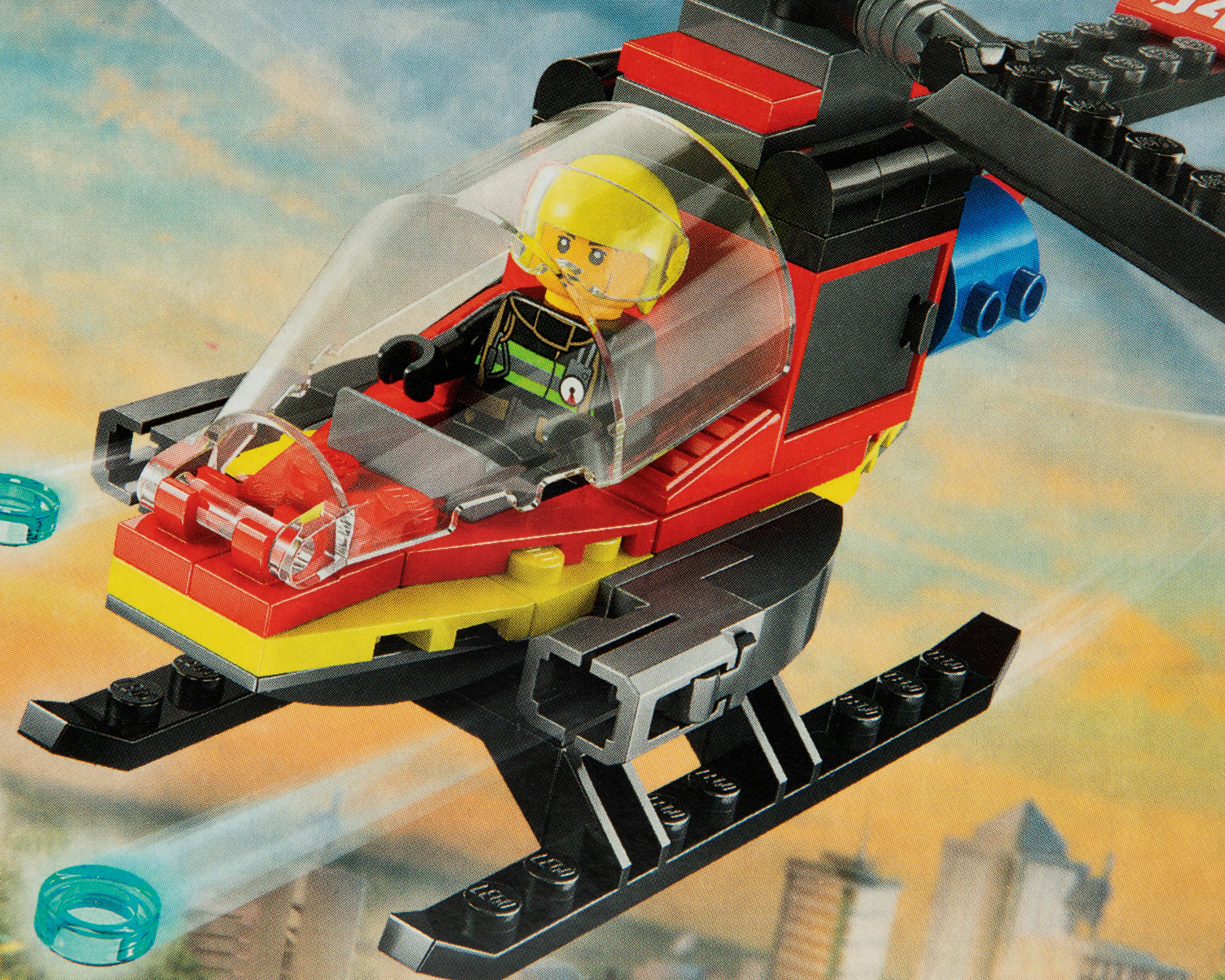 Foto 4 pulgar | Lego City: Helicóptero de Rescate de Bomberos