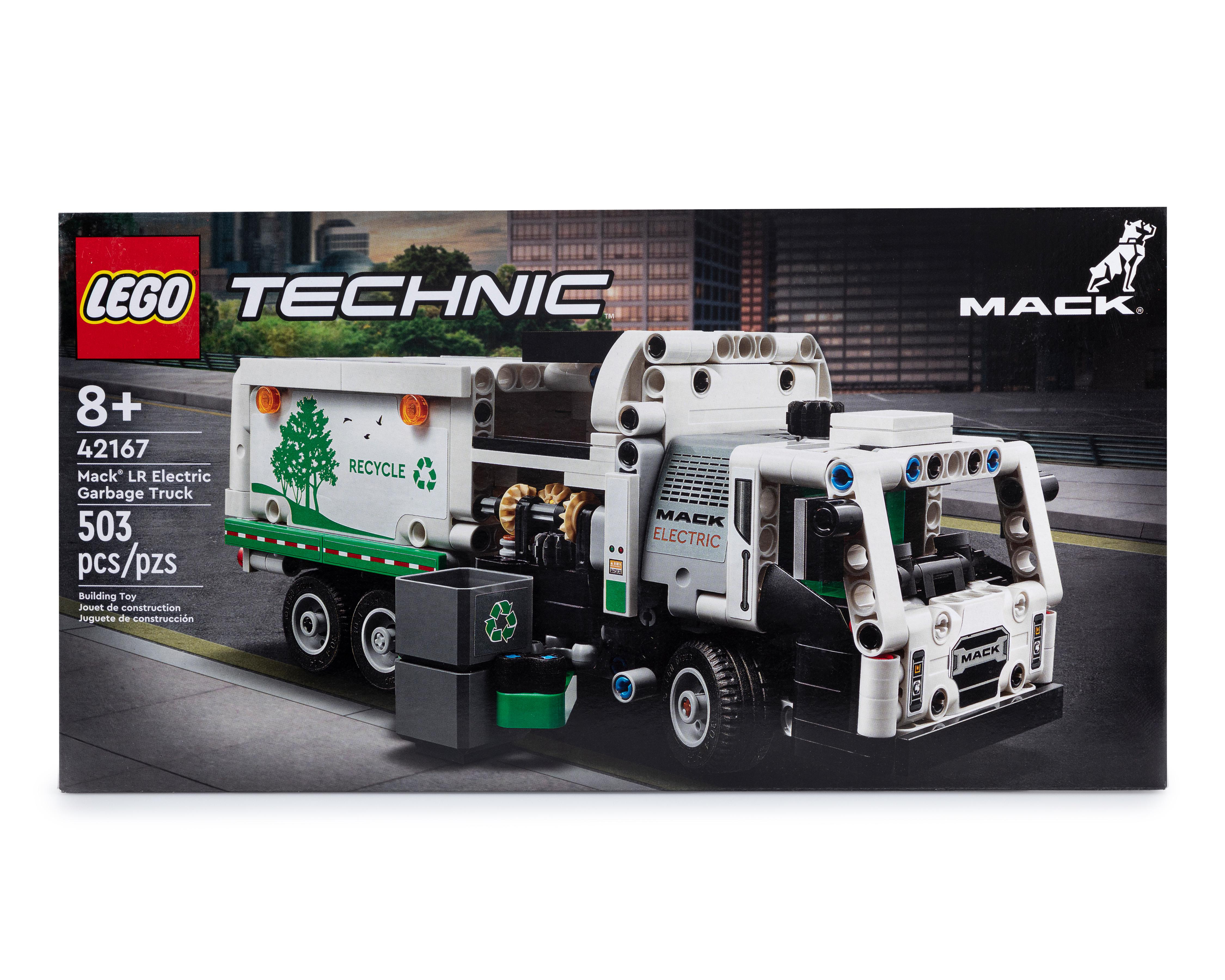 Foto 1 | LEGO Technic: Camión de Residuos Mack LR Electric