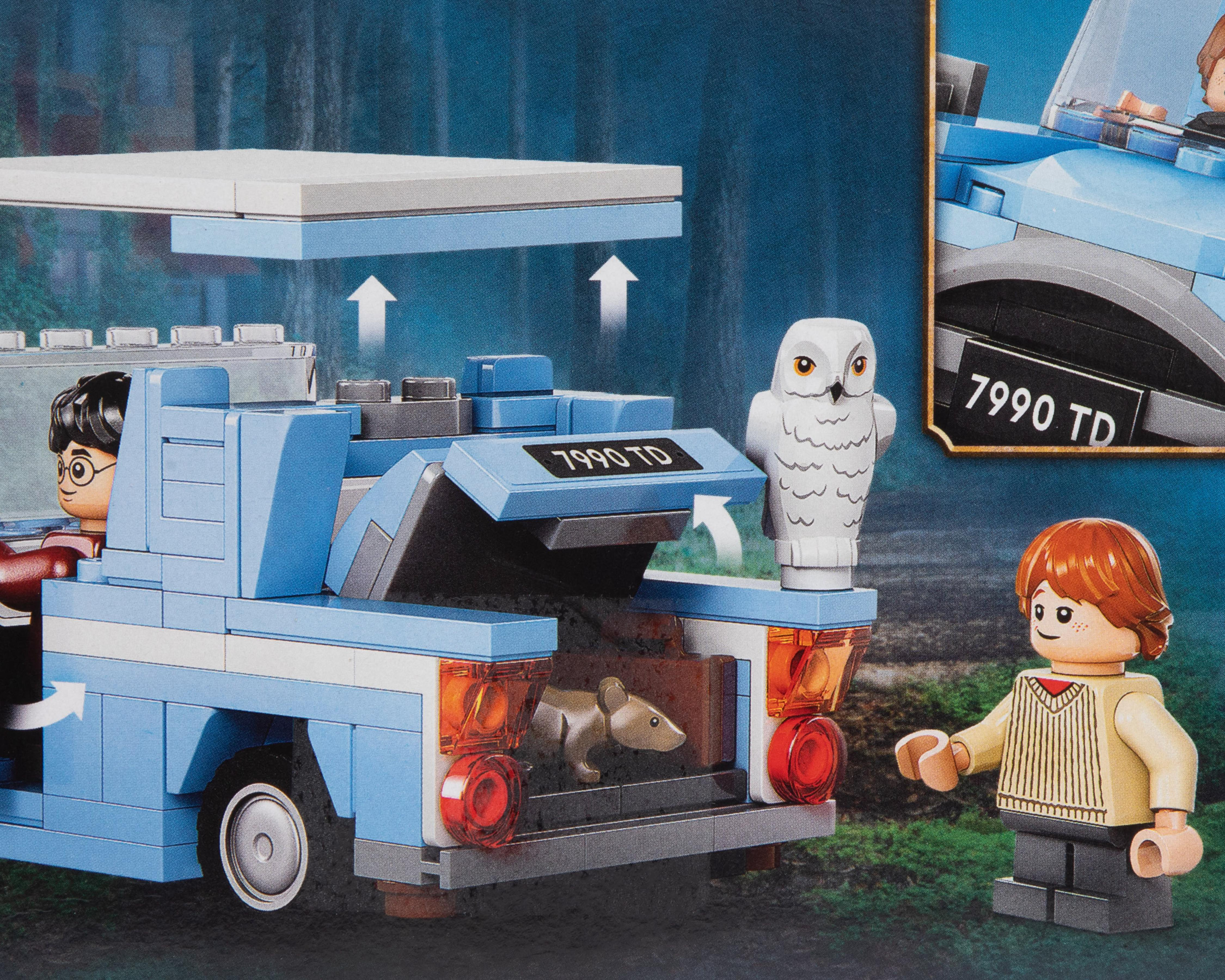 Foto 4 pulgar | LEGO Harry Potter: Flying Ford Anglia Volador