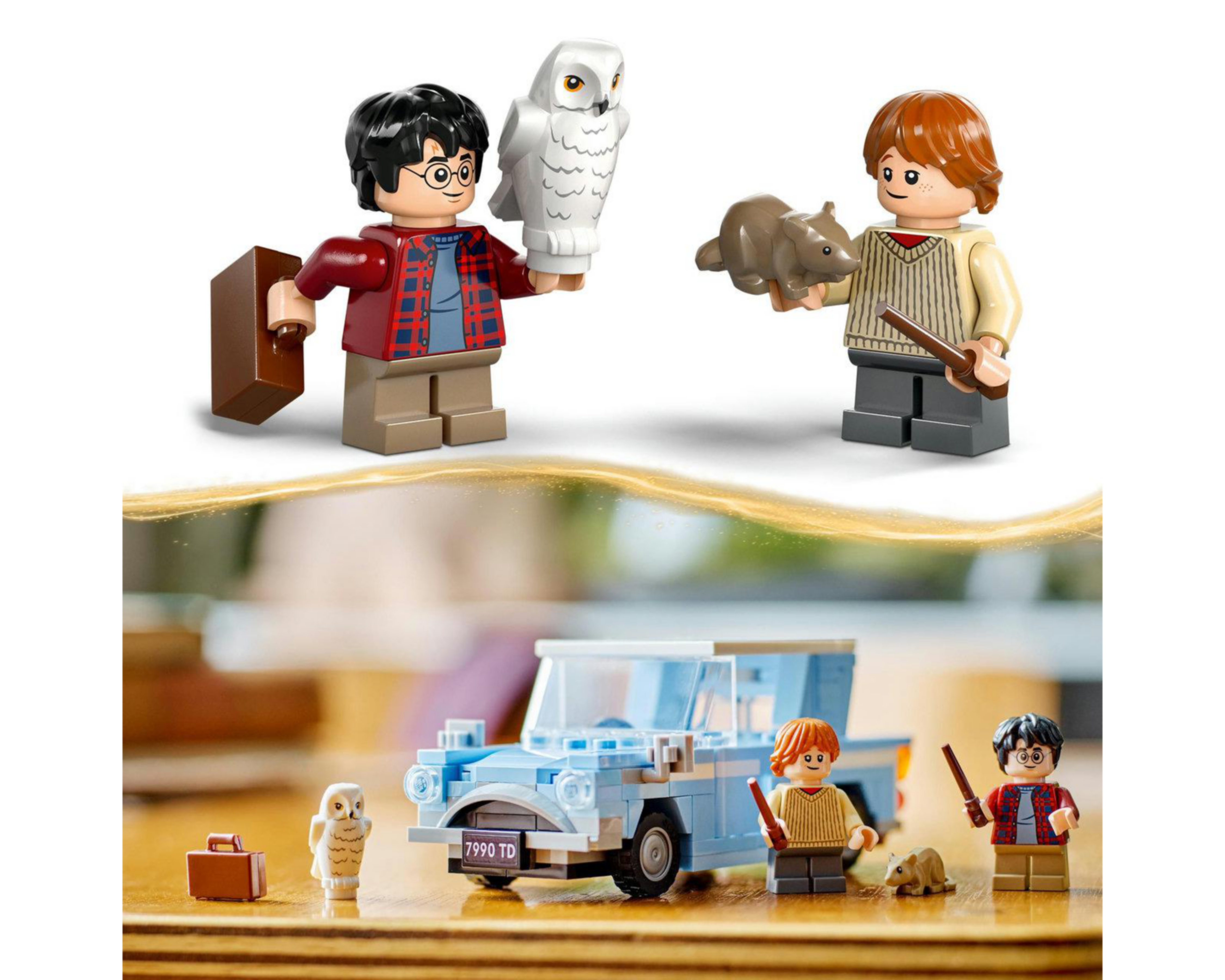 Foto 9 pulgar | LEGO Harry Potter: Flying Ford Anglia Volador
