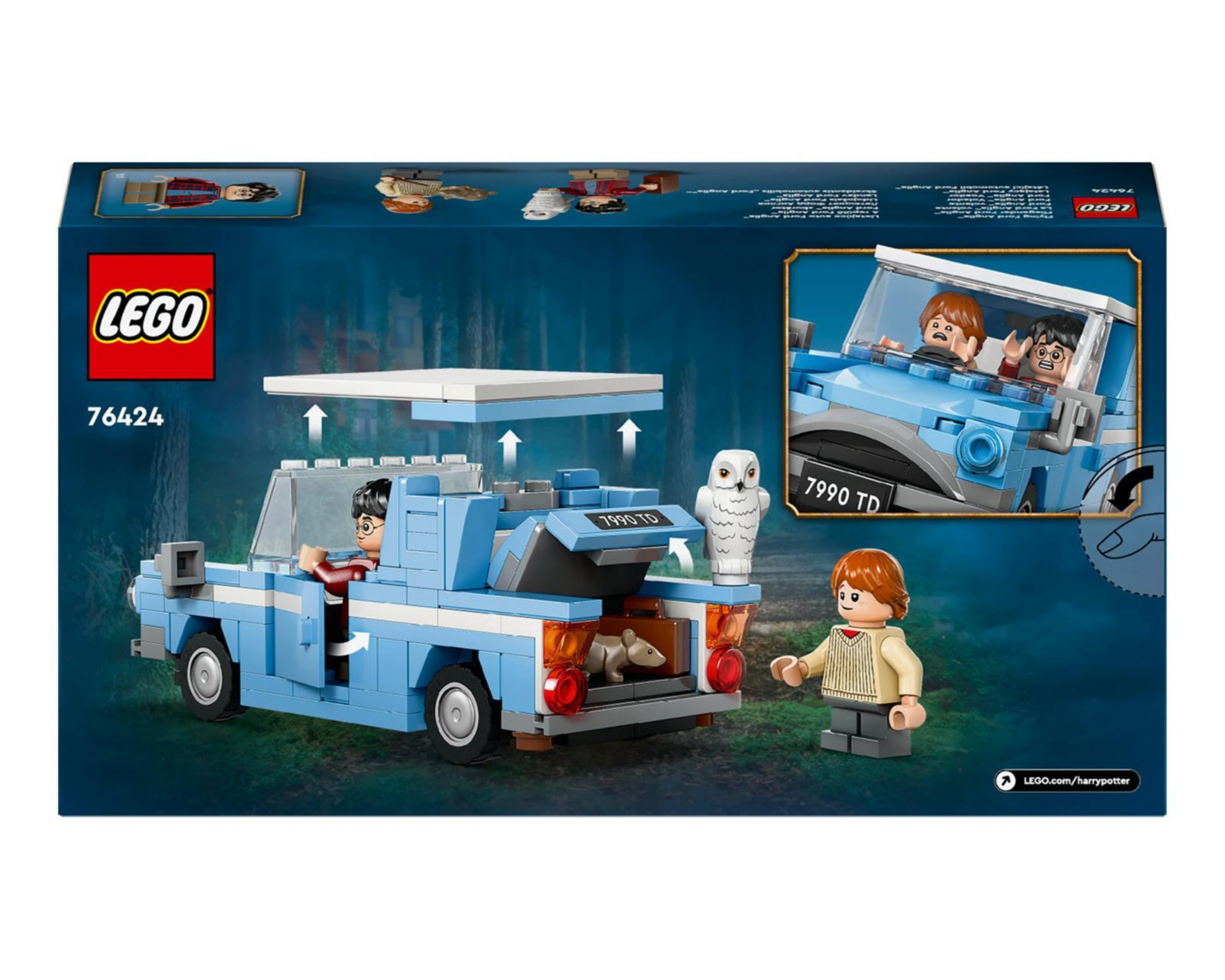 Foto 10 pulgar | LEGO Harry Potter: Flying Ford Anglia Volador