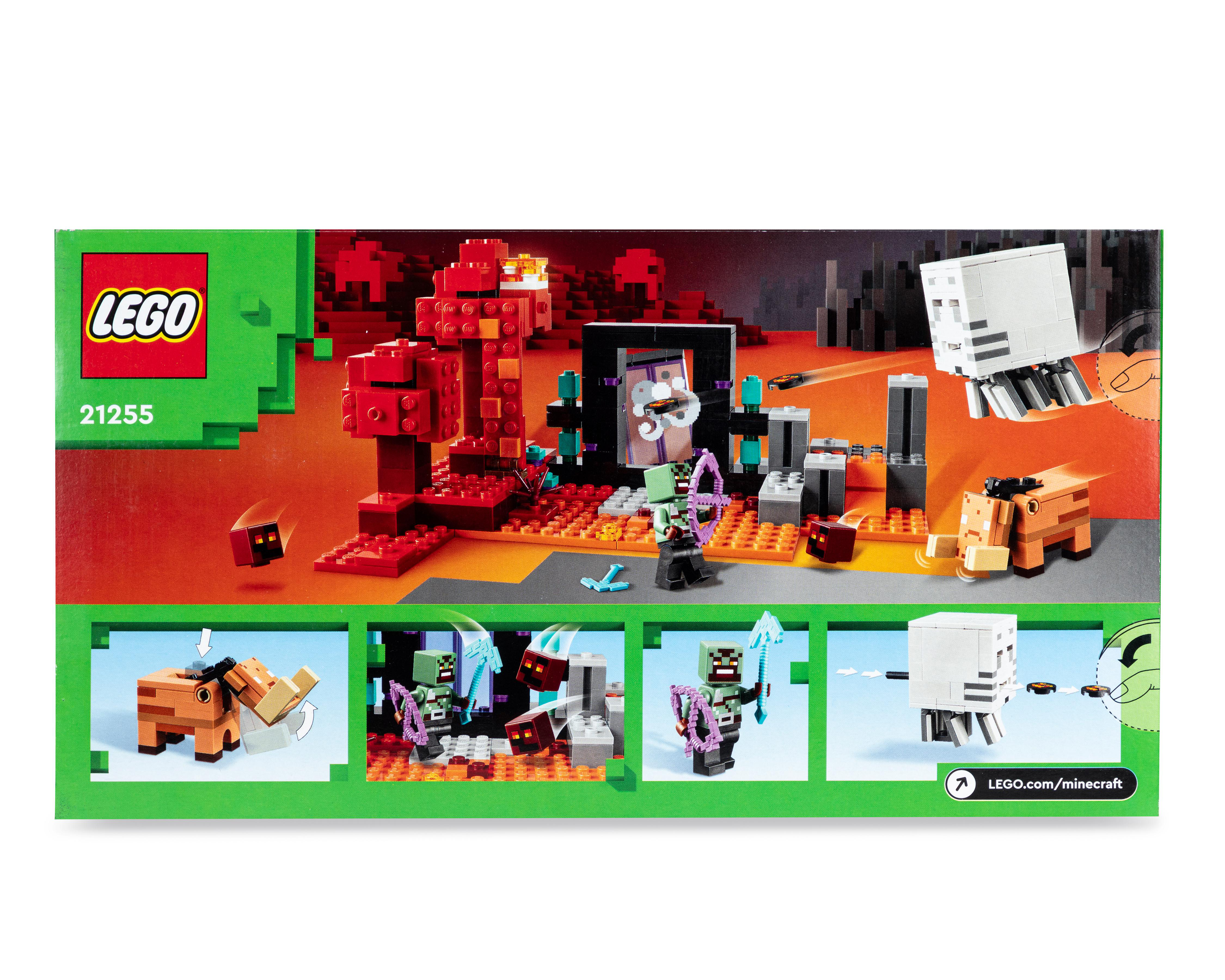 Foto 2 | LEGO Minecraft: La Emboscada en el Portal del Nether