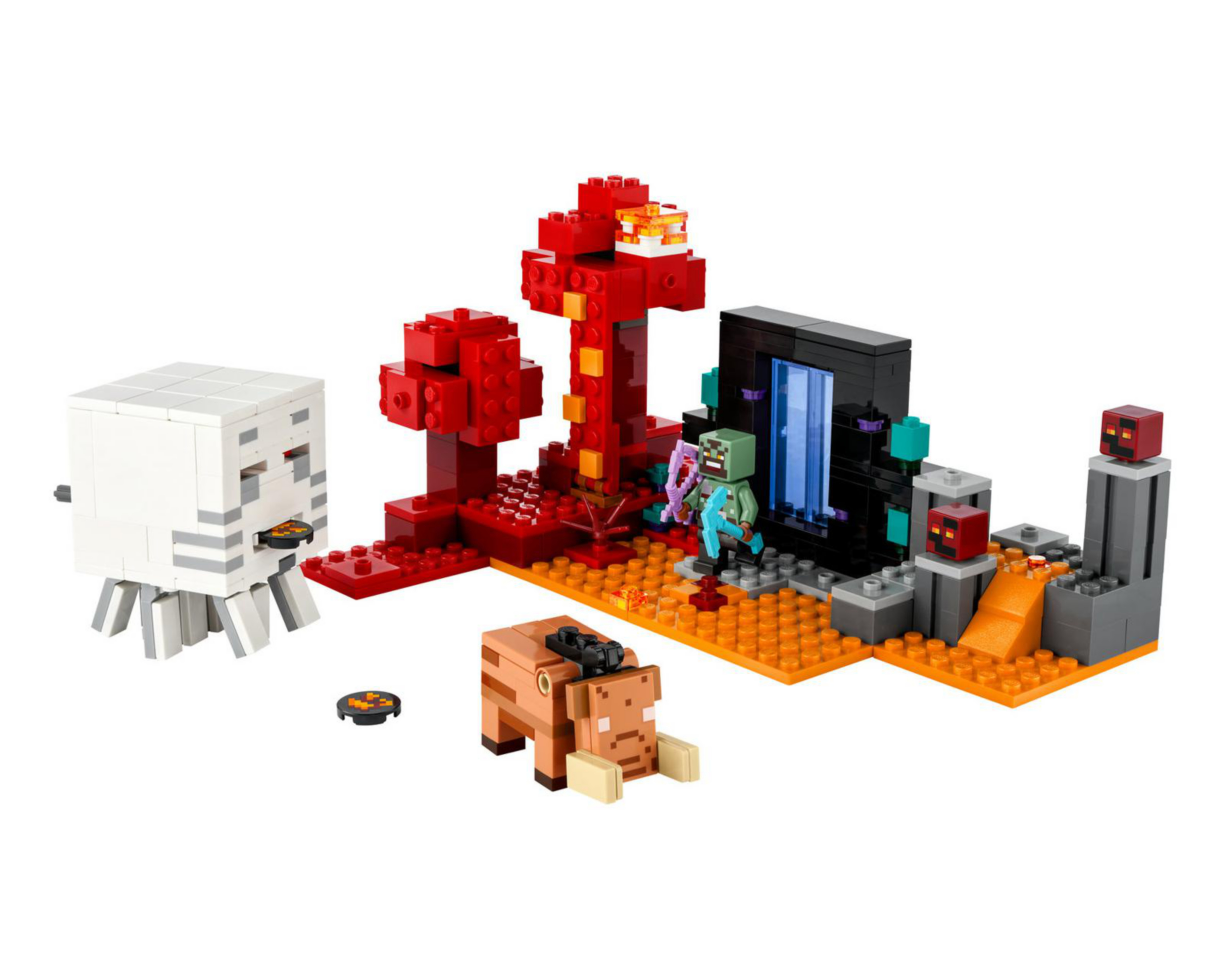 Foto 3 | LEGO Minecraft: La Emboscada en el Portal del Nether