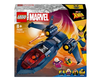 Foto 2 | LEGO Marvel: X-Jet de los X-Men 97