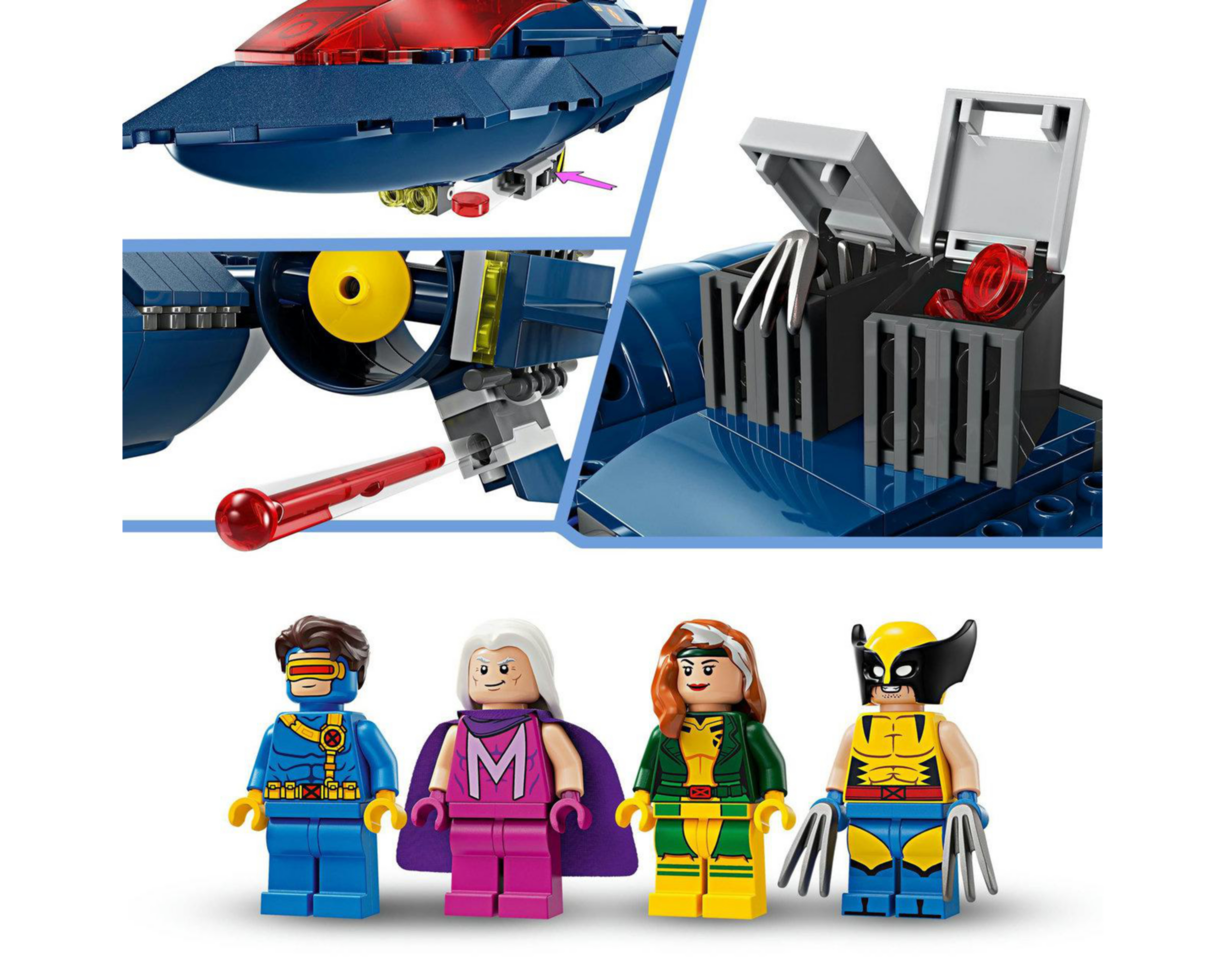 Foto 8 | LEGO Marvel: X-Jet de los X-Men 97