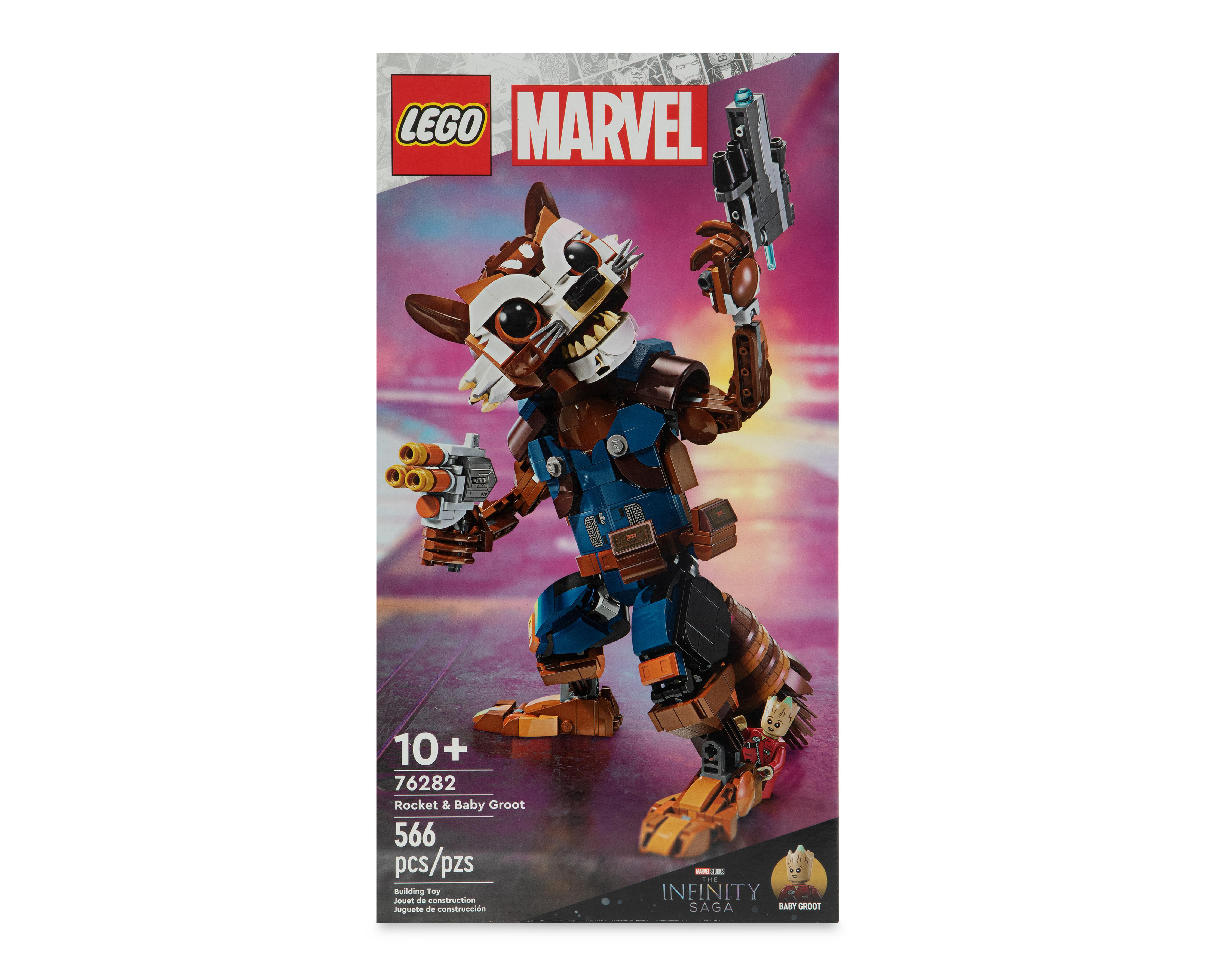 LEGO Marvel: Rocket y Bebé Groot