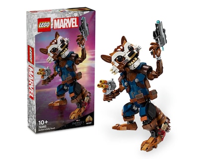Foto 1 | LEGO Marvel: Rocket y Bebé Groot