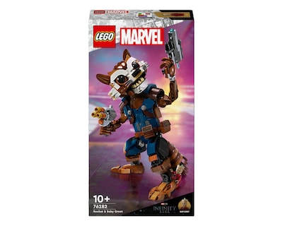 Foto 2 | LEGO Marvel: Rocket y Bebé Groot