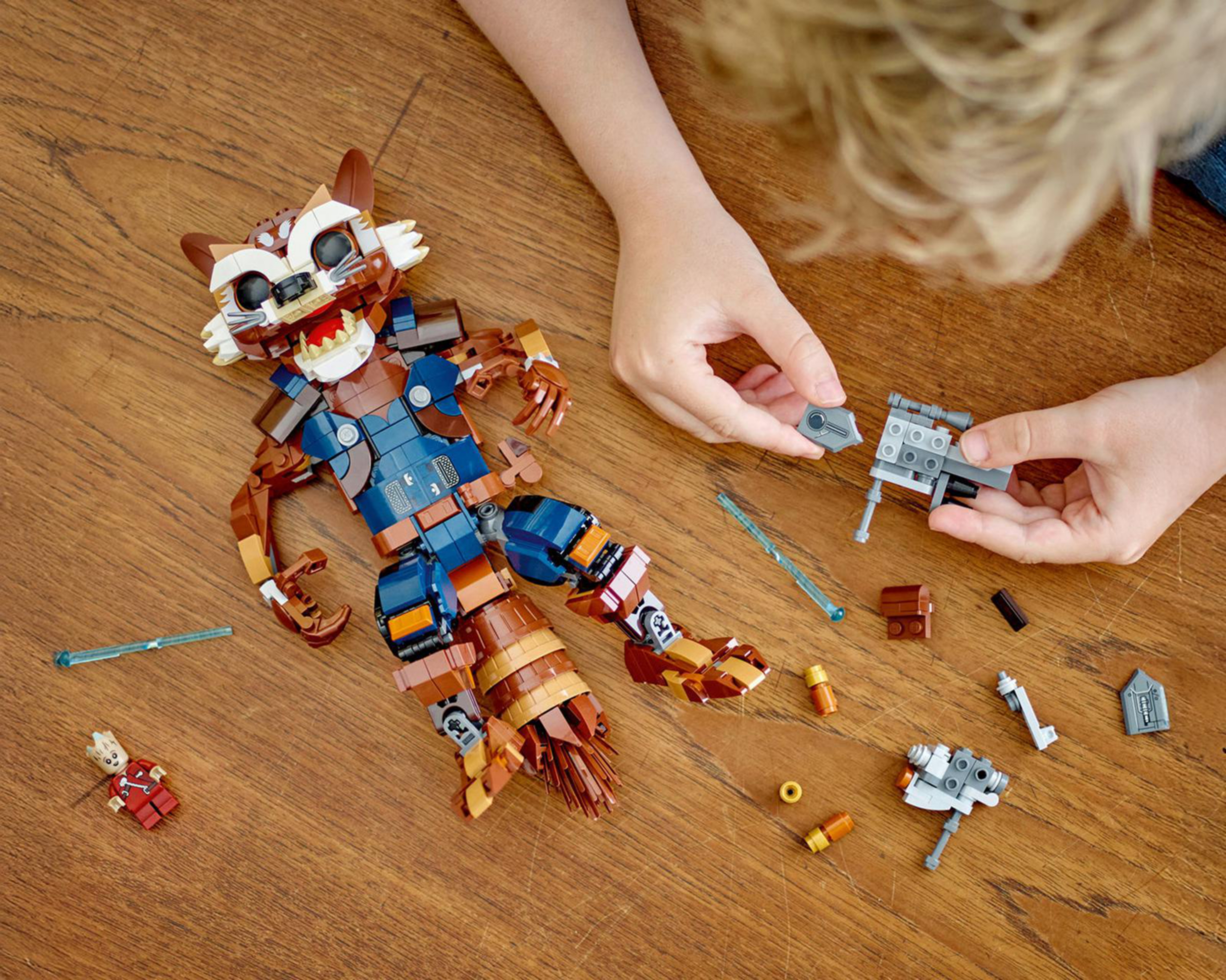 Foto 5 pulgar | LEGO Marvel: Rocket y Bebé Groot