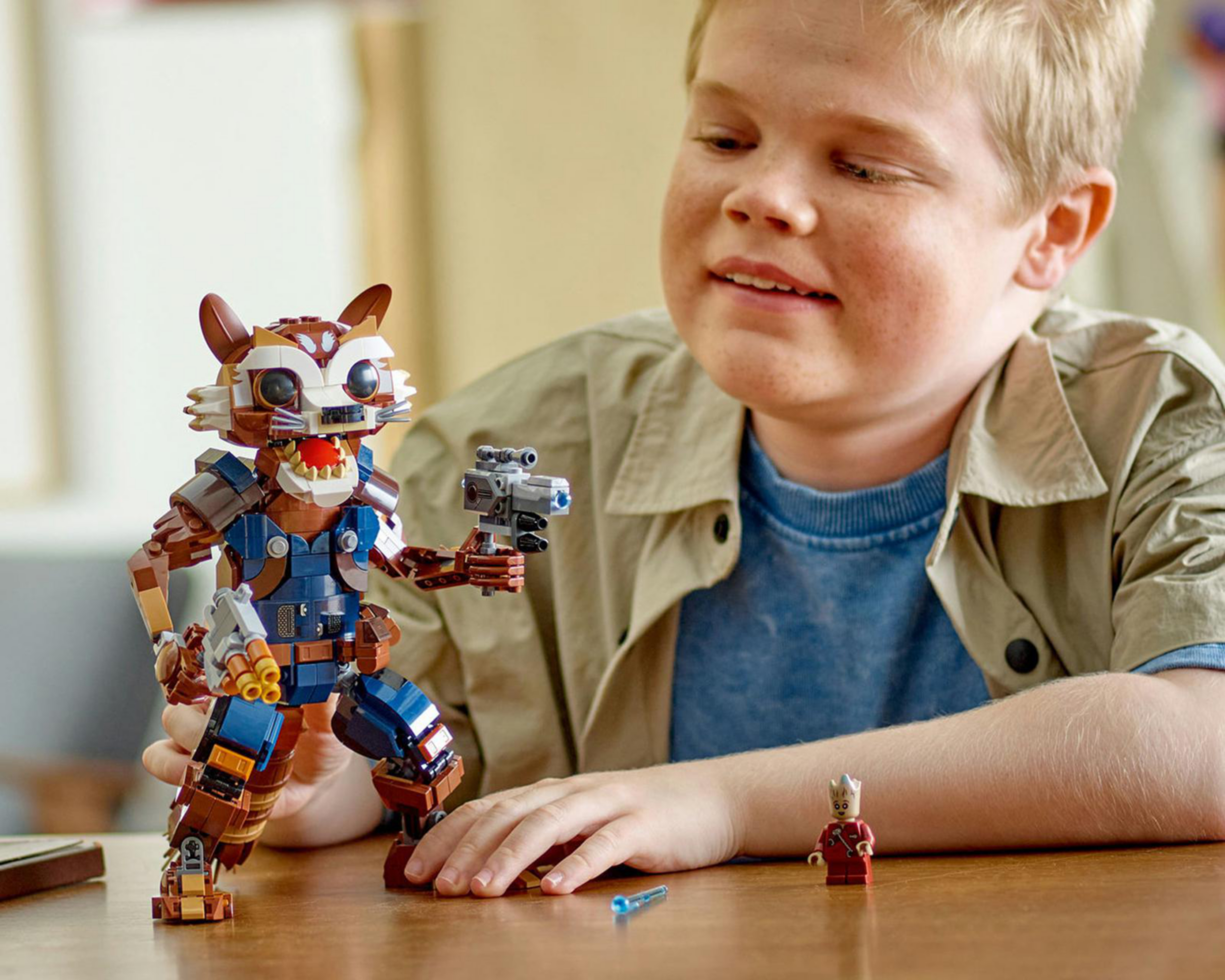 Foto 6 pulgar | LEGO Marvel: Rocket y Bebé Groot