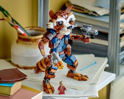 Foto 6 | LEGO Marvel: Rocket y Bebé Groot