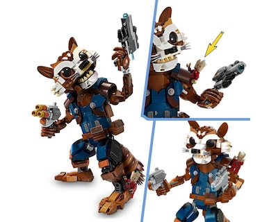 Foto 7 | LEGO Marvel: Rocket y Bebé Groot