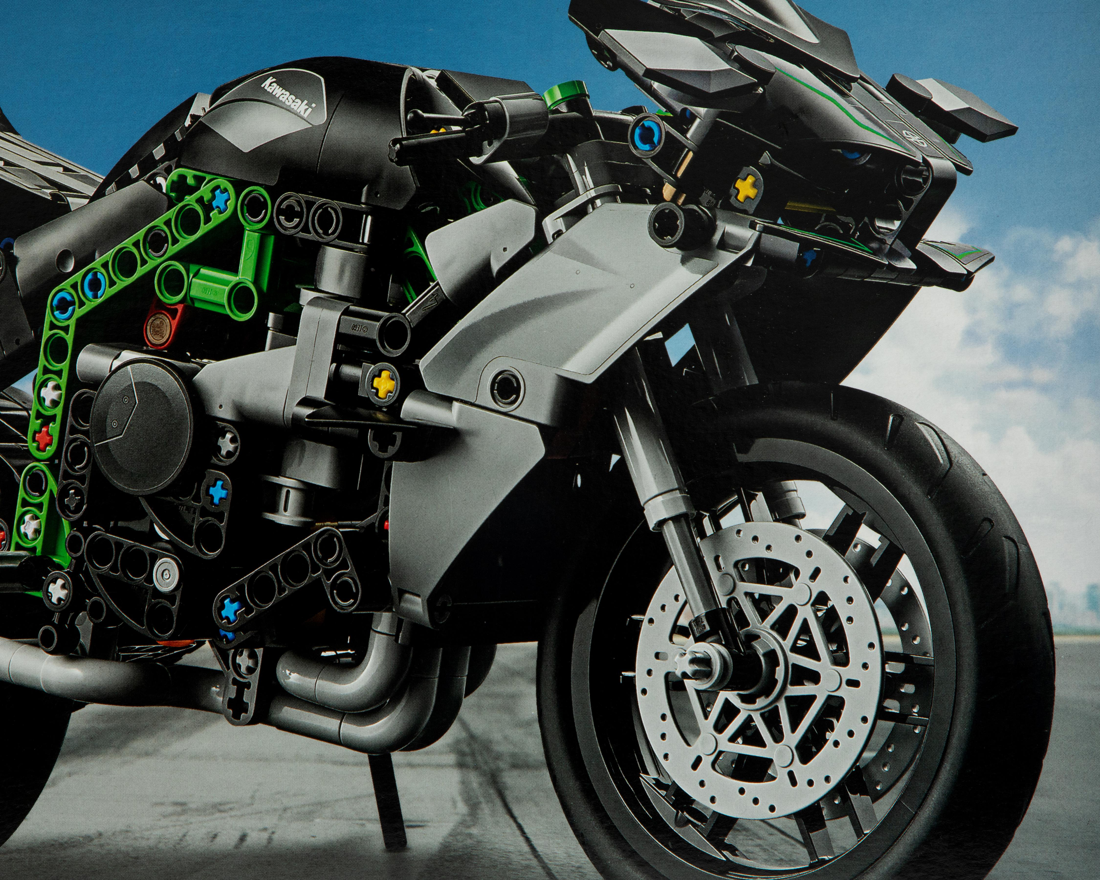 Foto 4 pulgar | LEGO Technic: Moto Kawasaki Ninja H2R