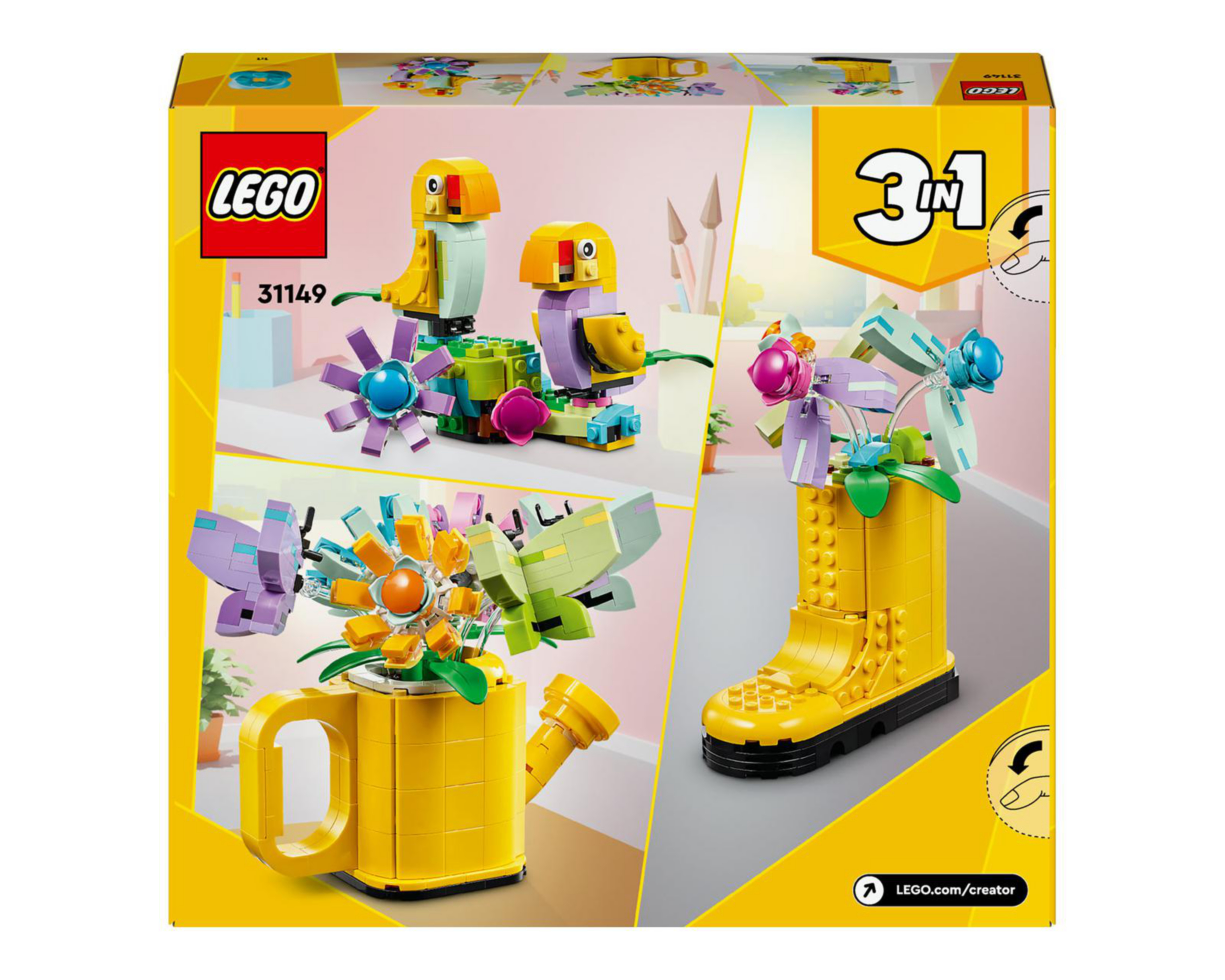 Foto 9 | LEGO Creator: Flores en Regadera