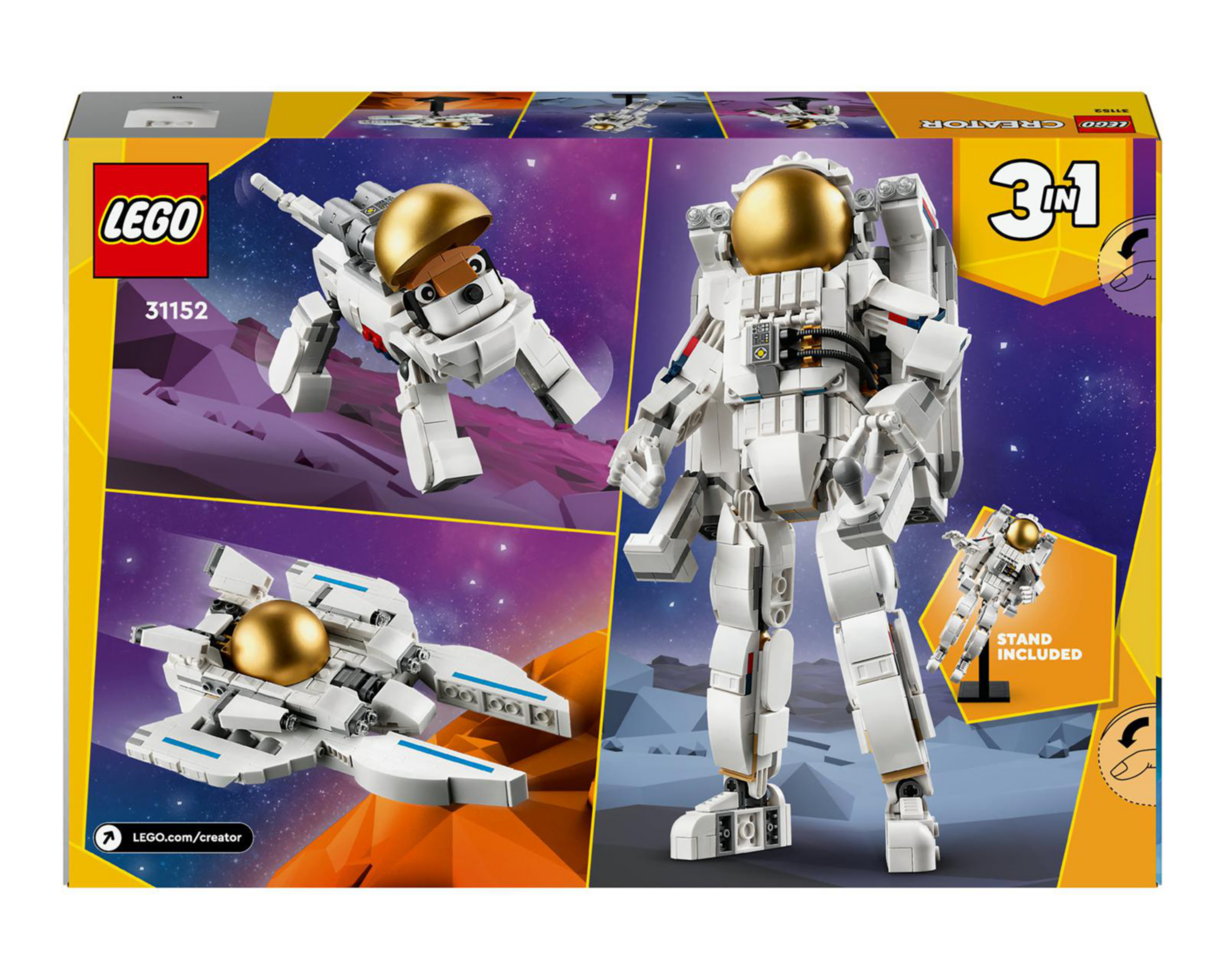 Foto 9 | LEGO Creator: Astronauta Espacial