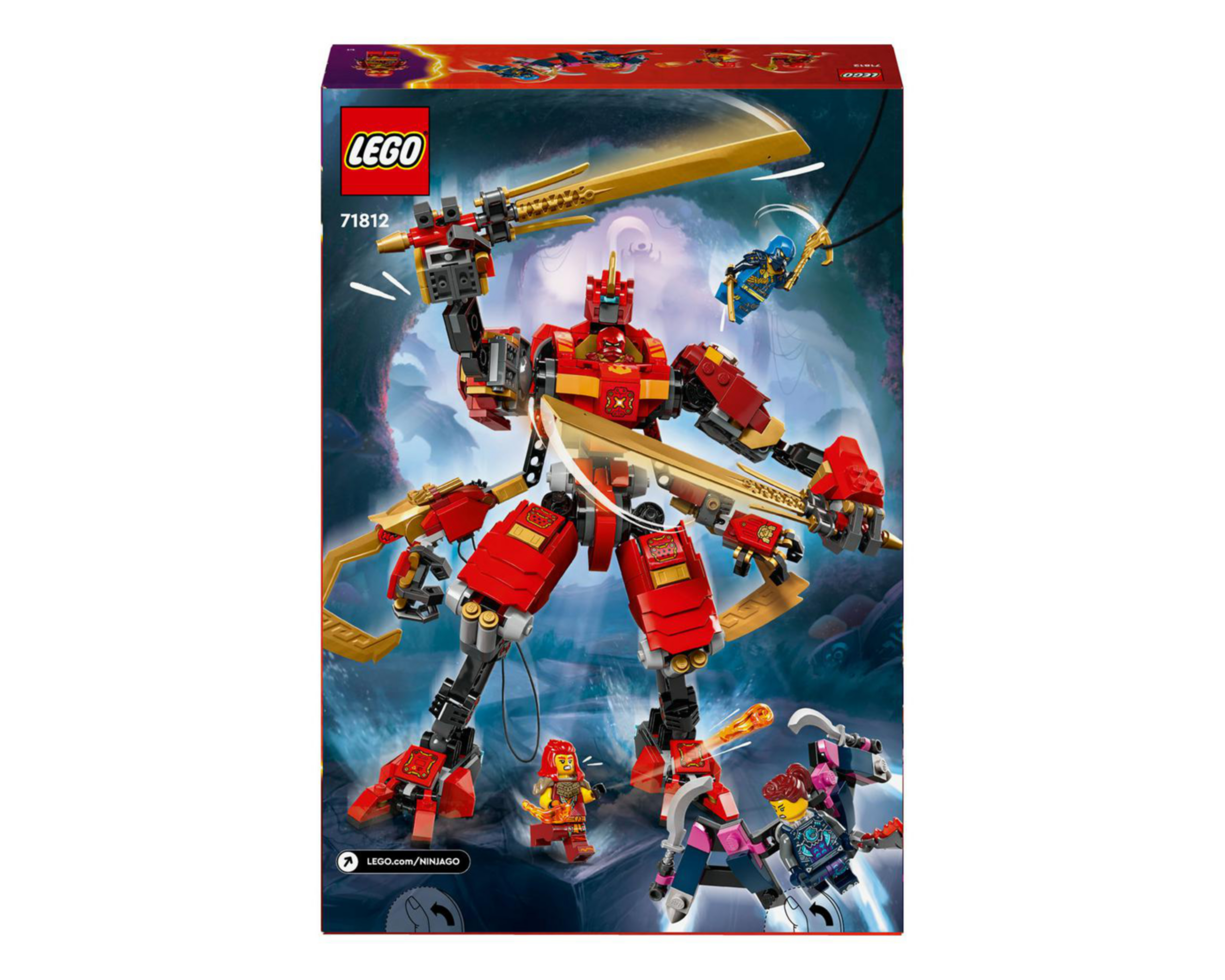 Foto 10 pulgar | LEGO Ninjago: Meca Escalador Ninja de Kai