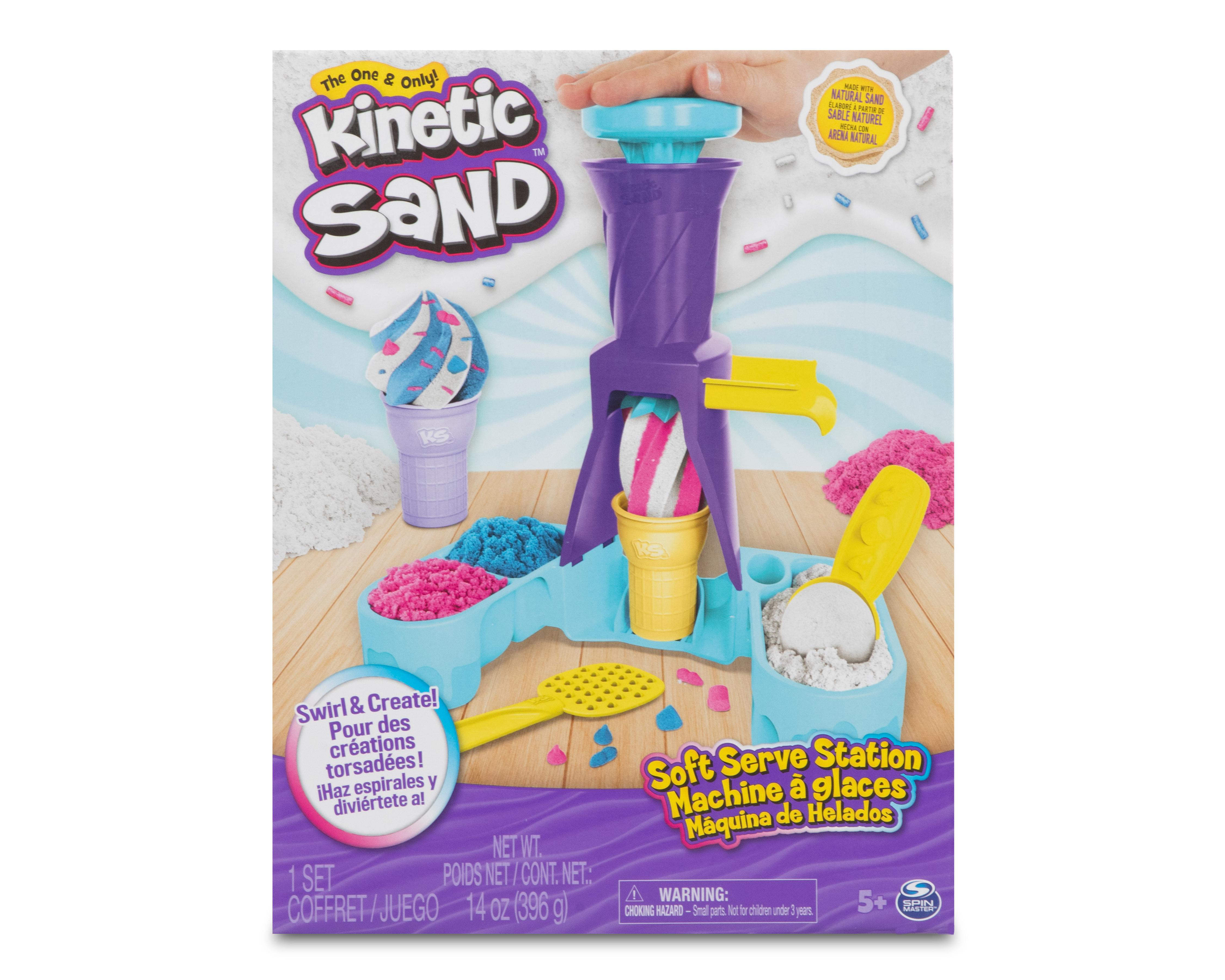 Foto 2 pulgar | Máquina de Helados Kinetic Sand Spin Master