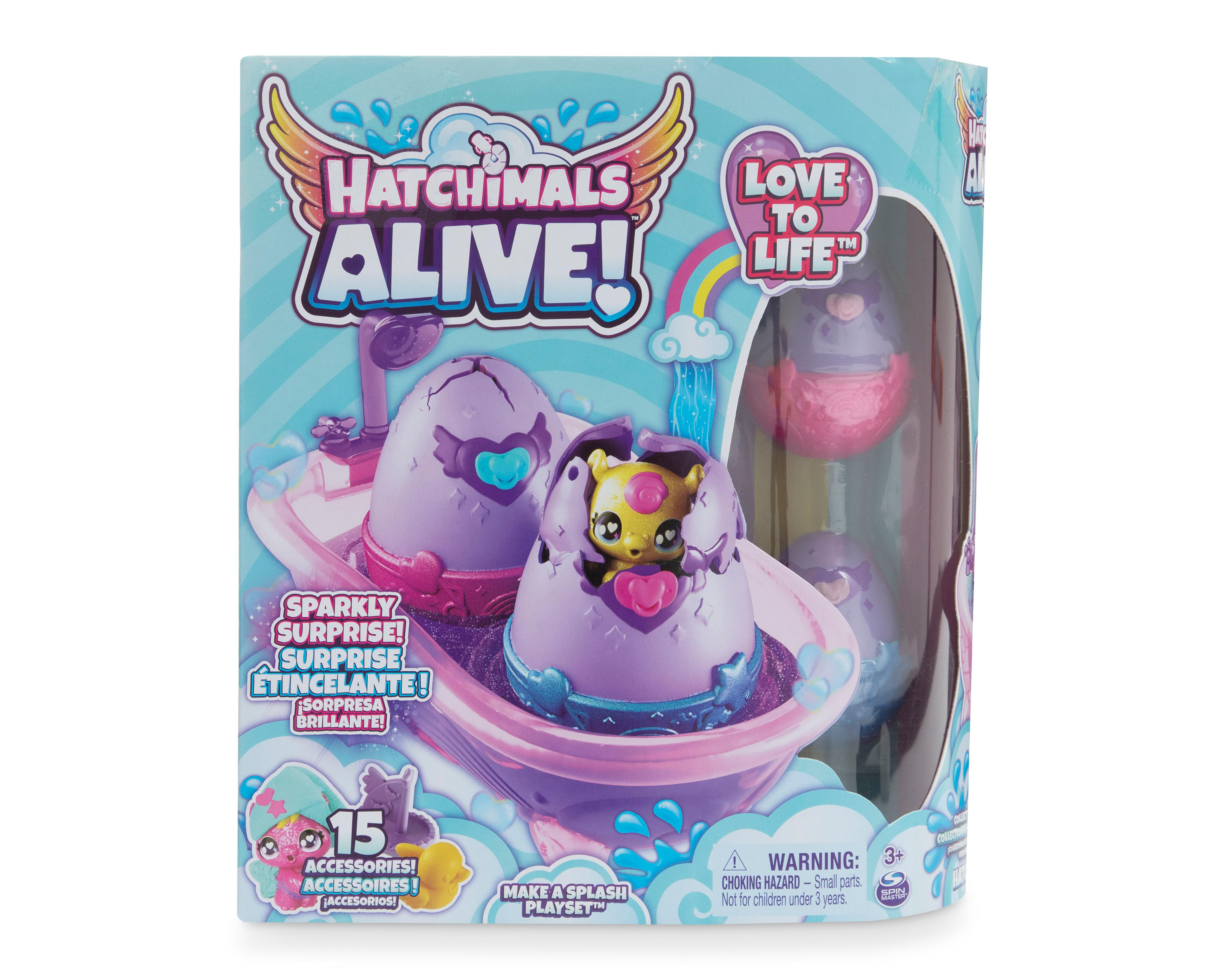 Foto 5 pulgar | Set de Bañera Hatchimals Alive Cambia Color