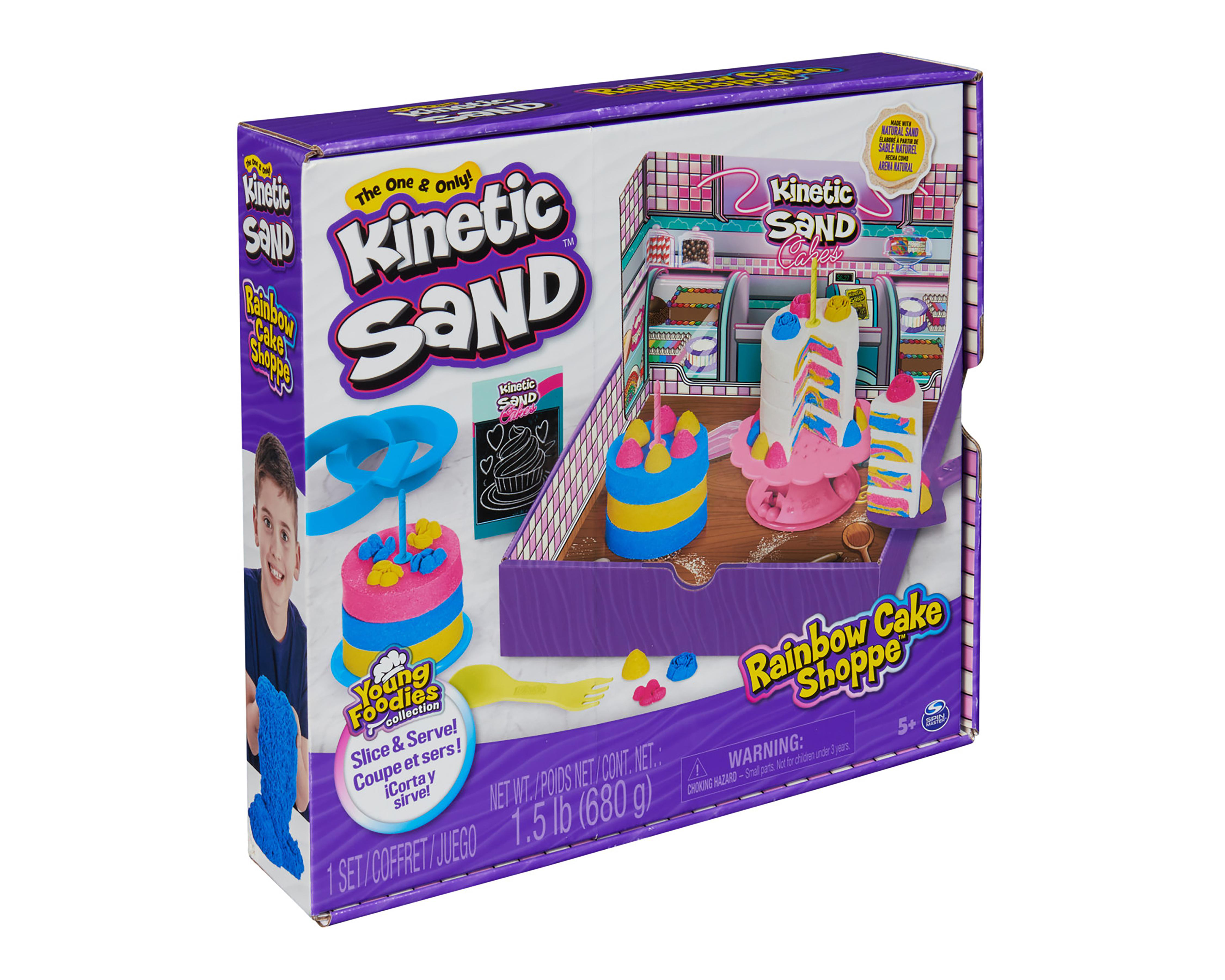 Foto 9 pulgar | Kinetic Sand Spin Master