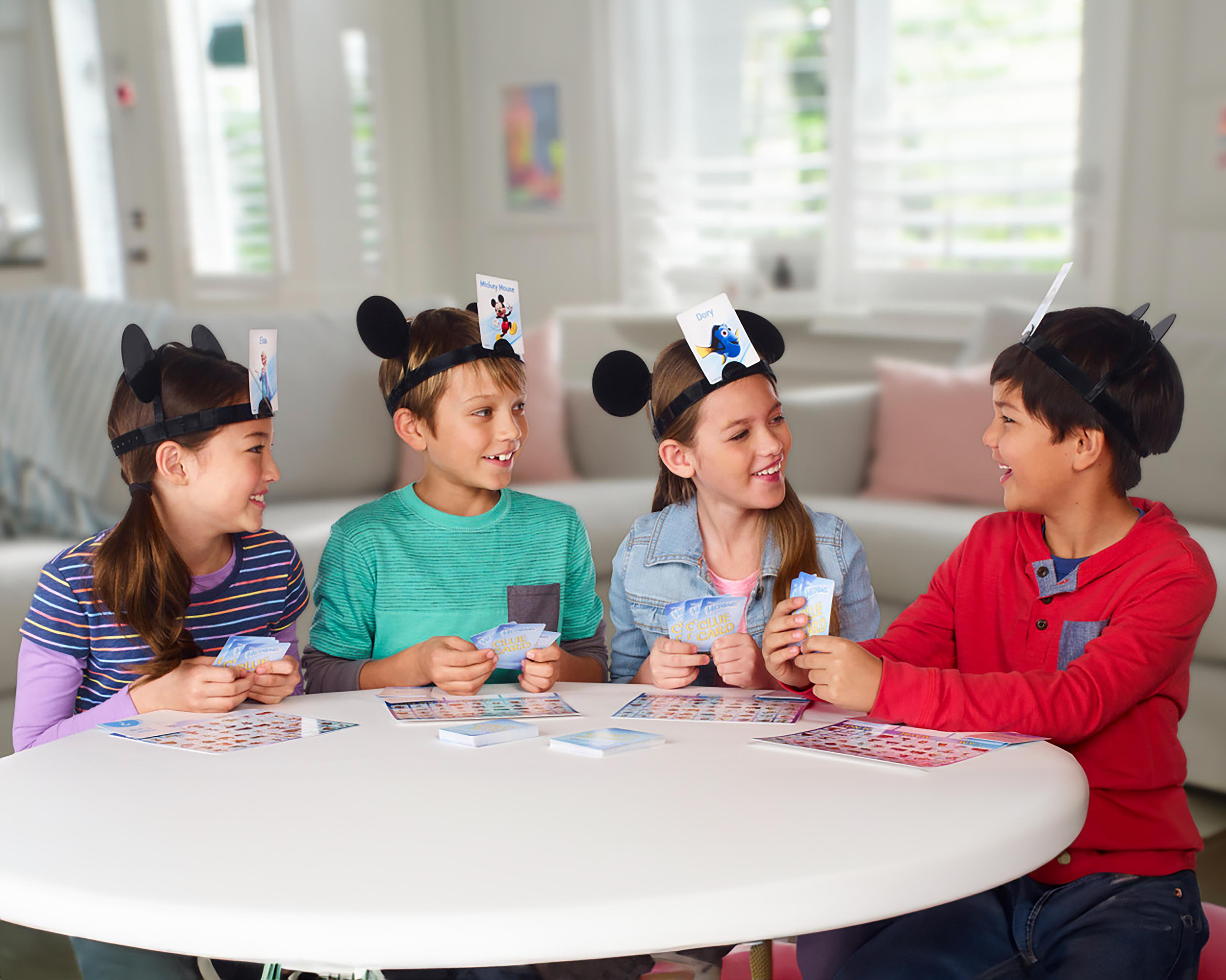 Foto 4 pulgar | Juego de Mesa Hedbanz Disney Spin Master