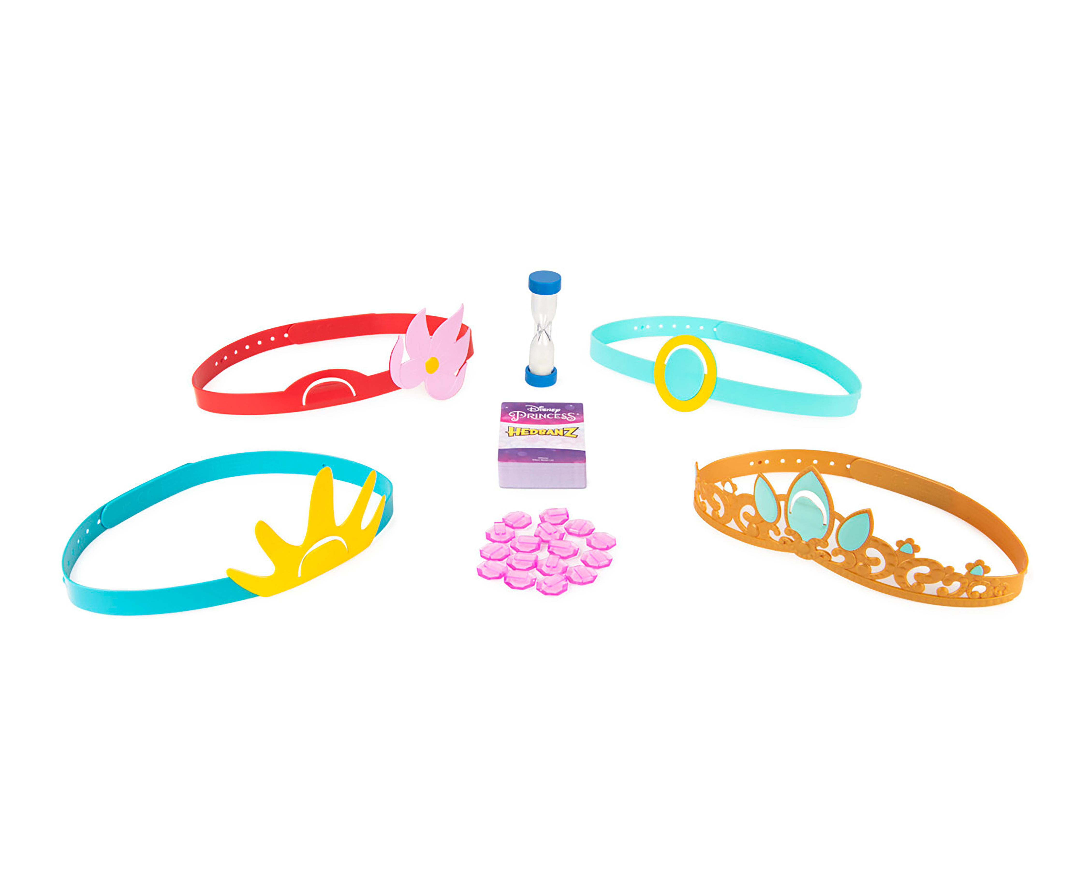 Foto 3 pulgar | Juego de Mesa Hedbanz Disney Princess Spin Master